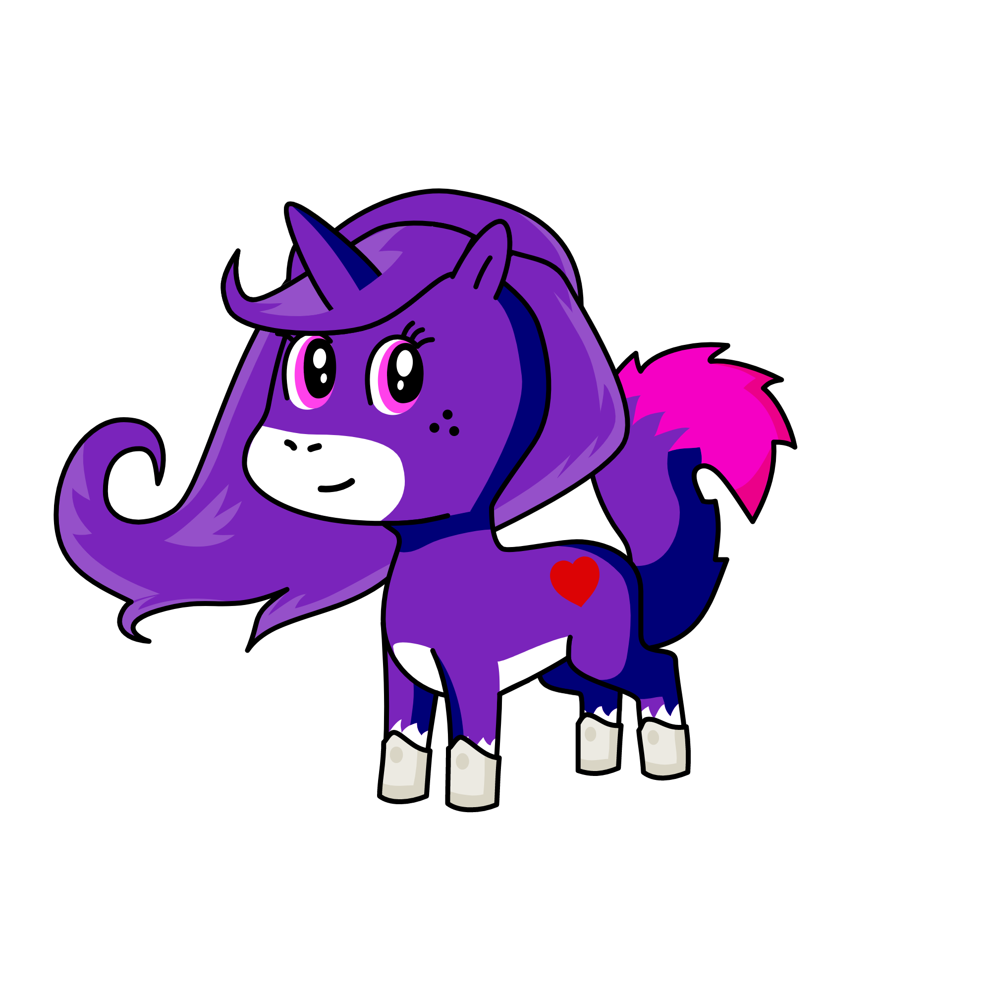 donut sprinkles, the unicorn