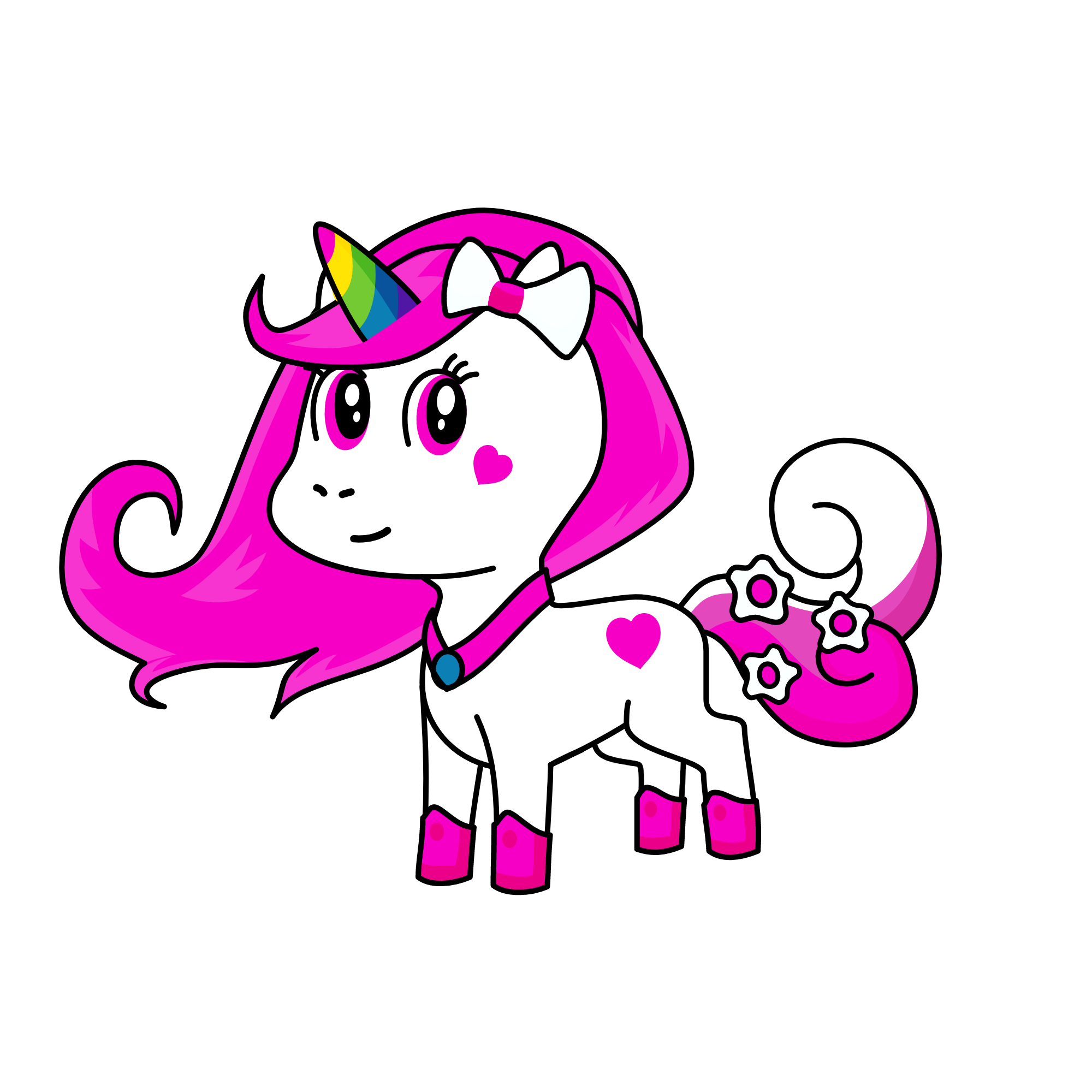 123, the unicorn