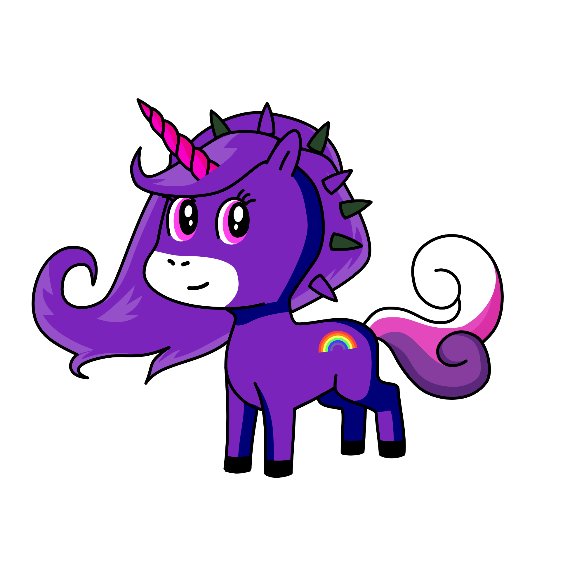 rambooo, the unicorn