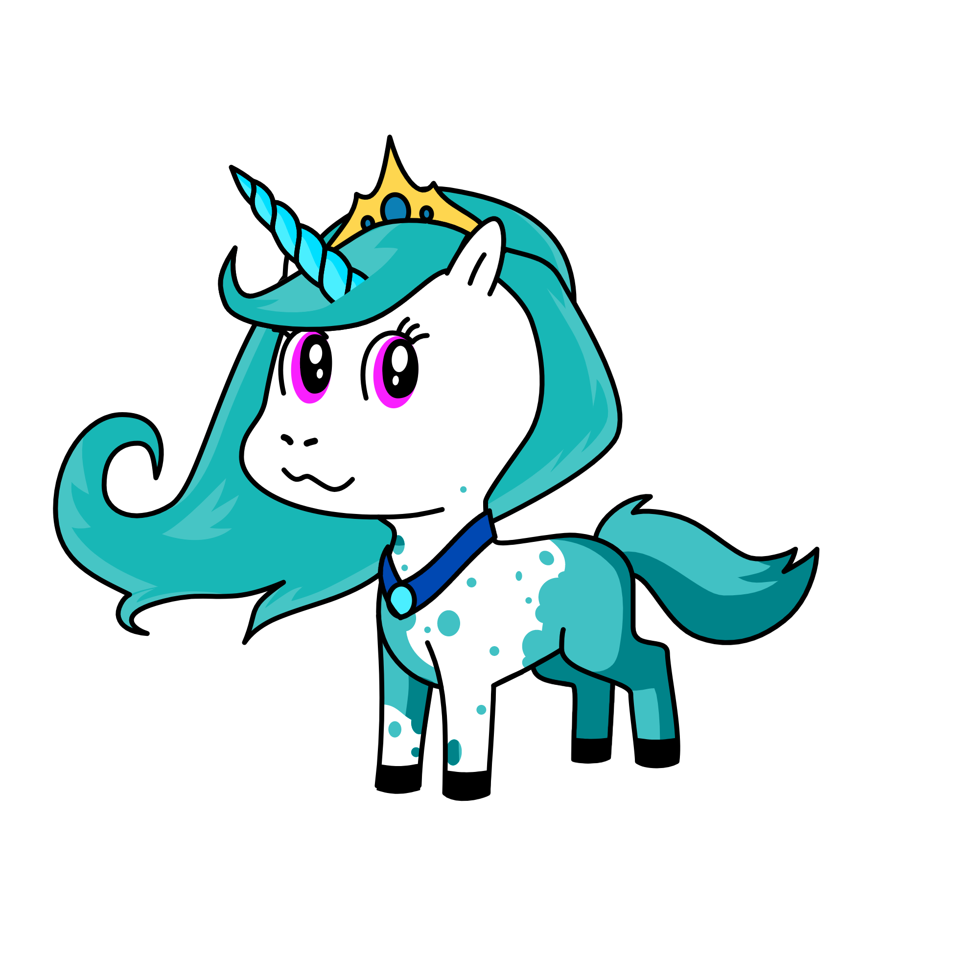 ice qene, the unicorn