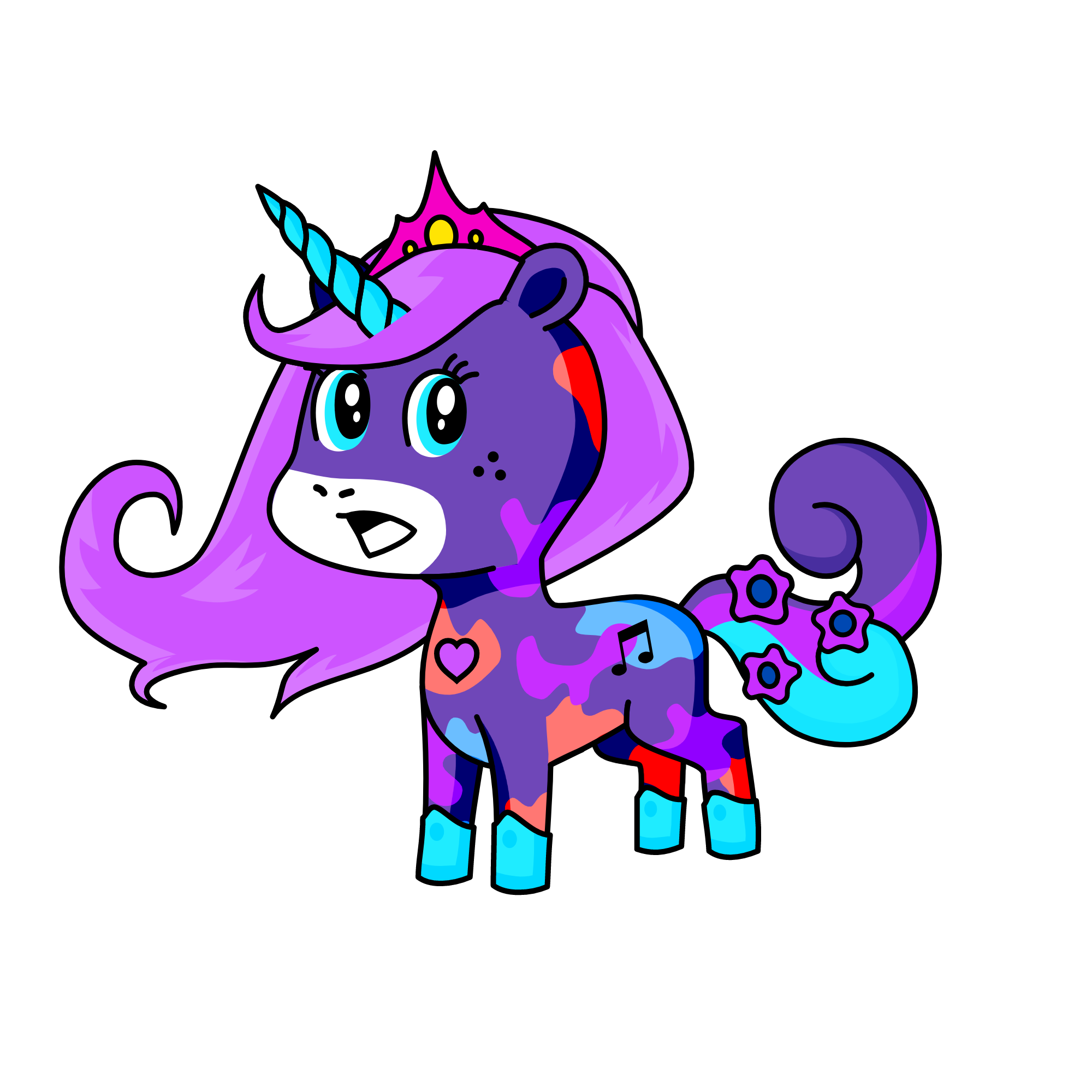 princess galaxy, the unicorn