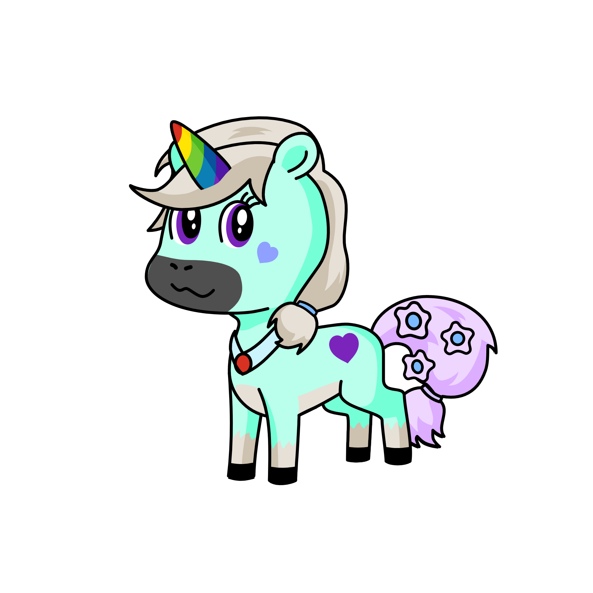 cally, the unicorn