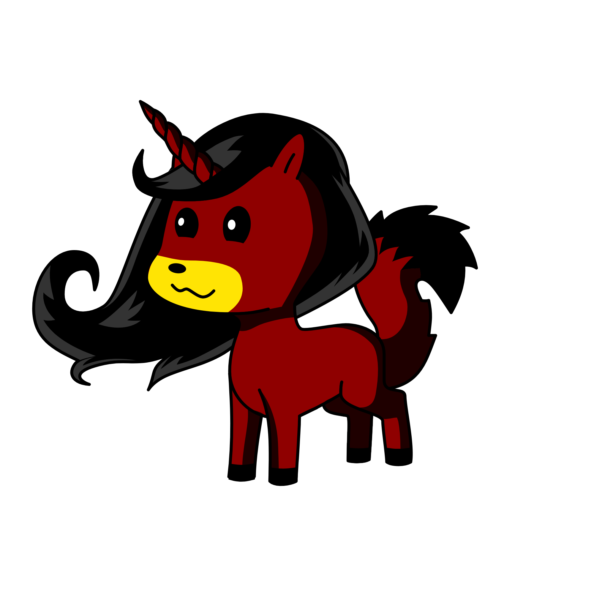 One of my LPS her name is/ foxy, the unicorn
