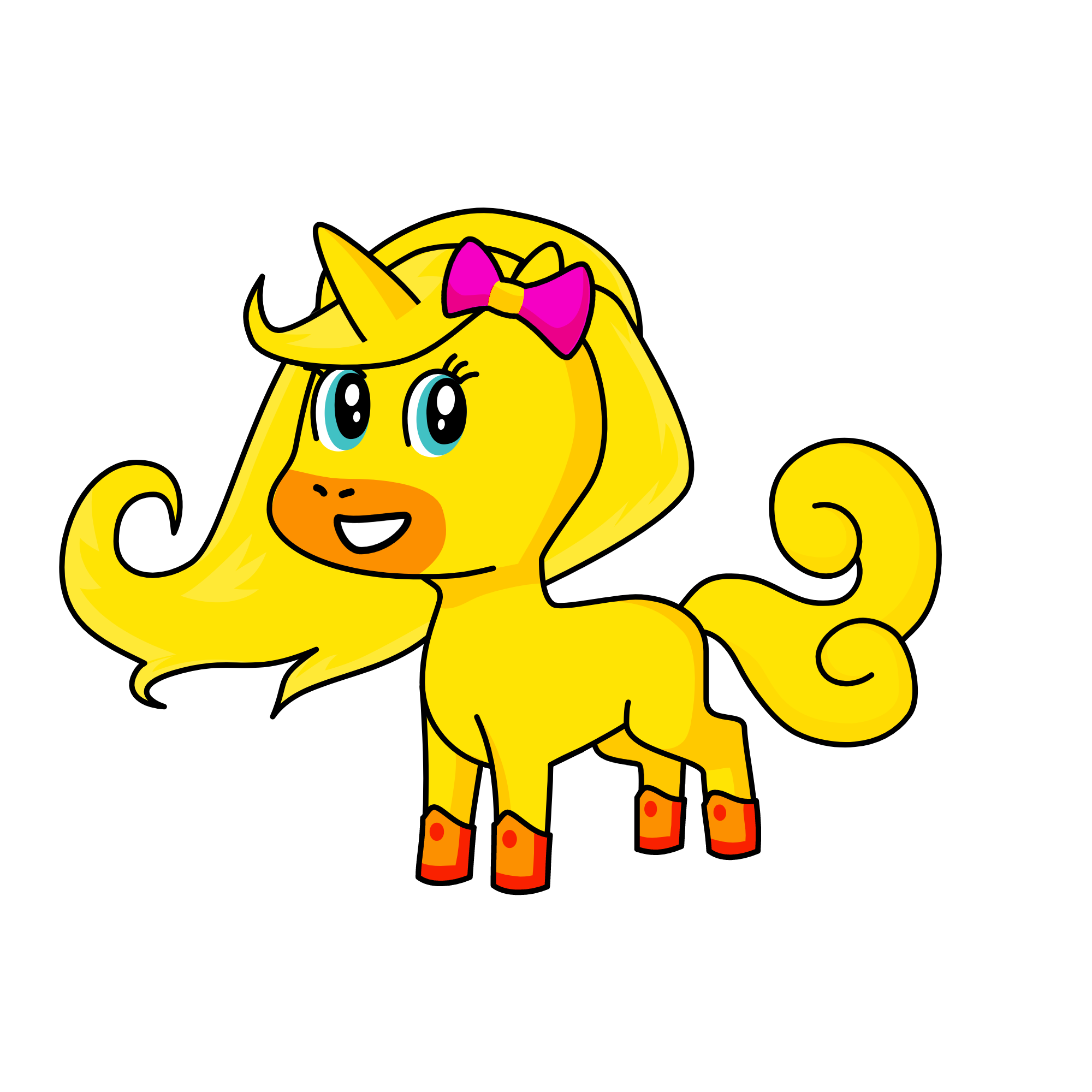 One of my LPS/ ducky, the unicorn