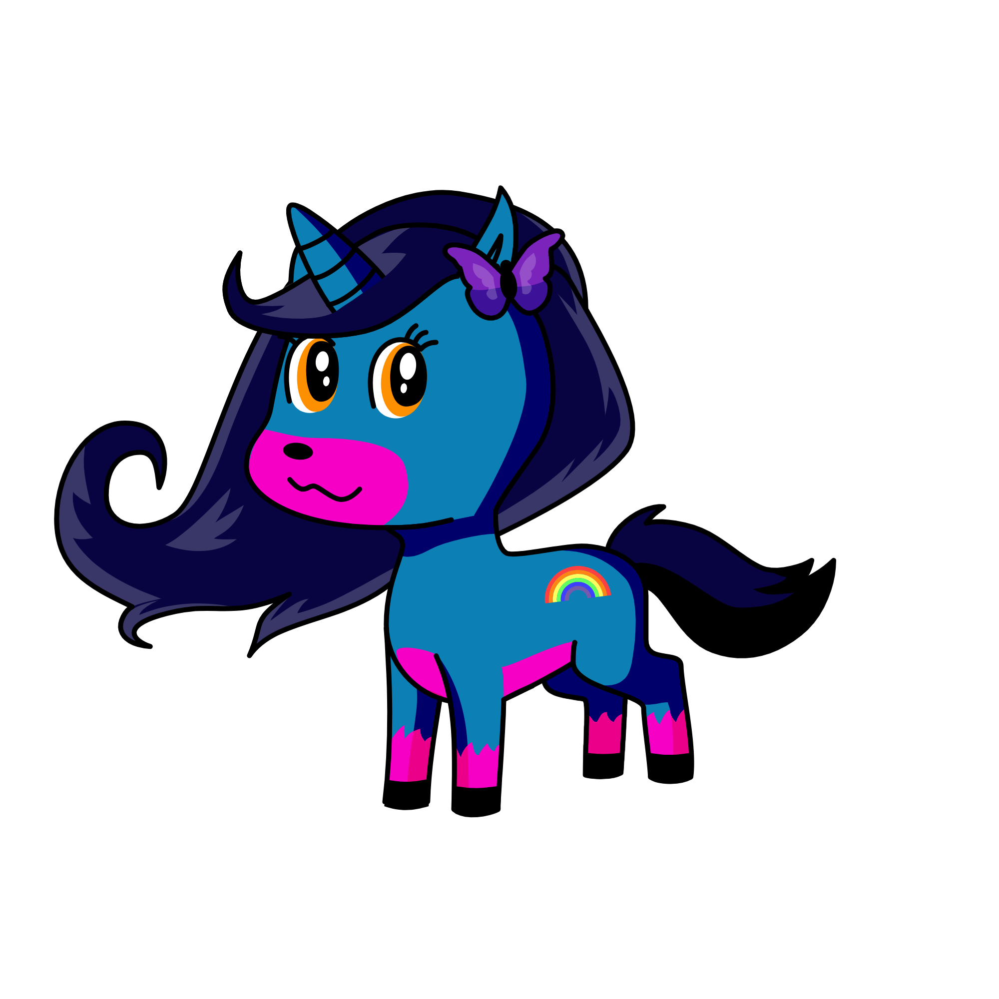 One of my LPS/ strawberry, the unicorn
