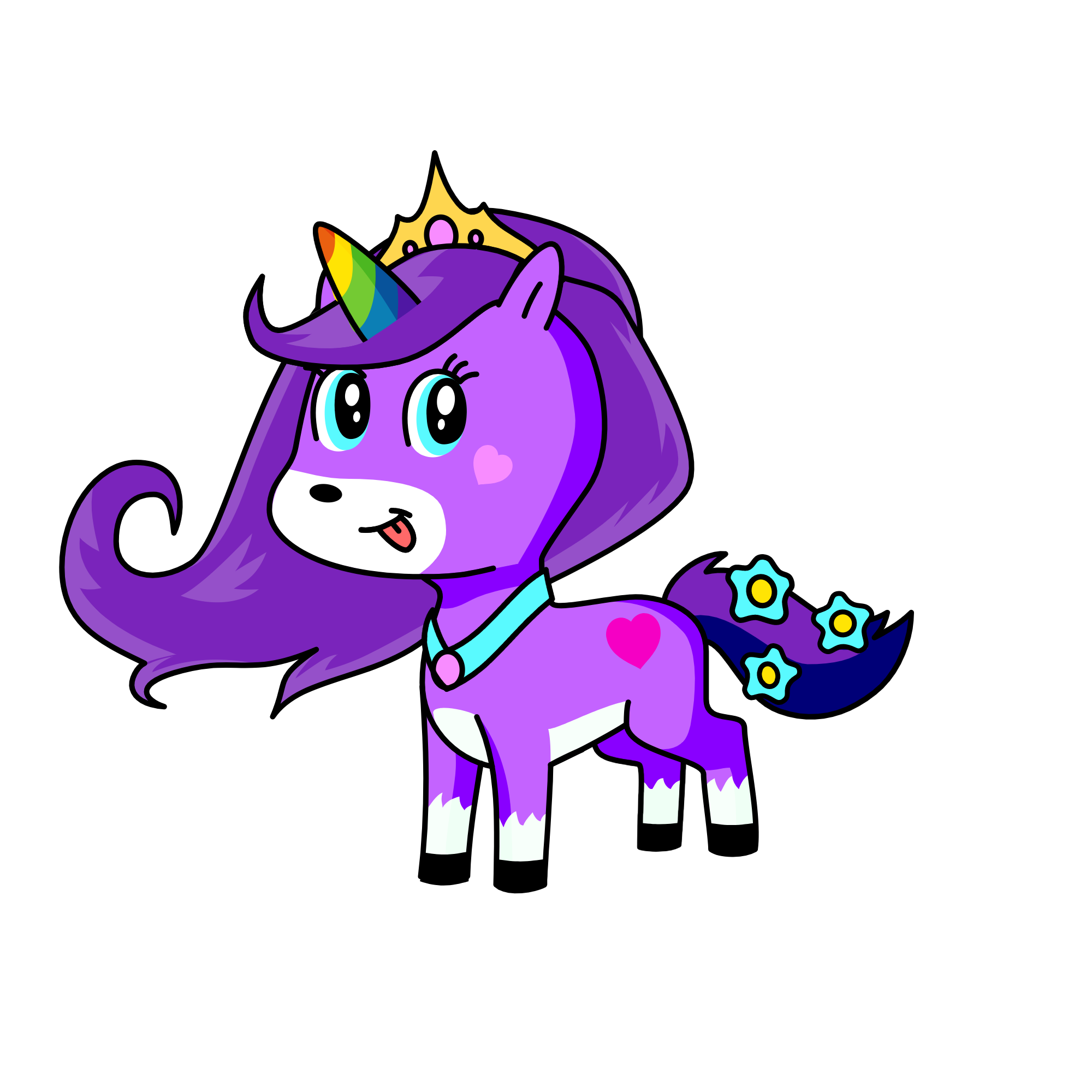 Sophia, the unicorn