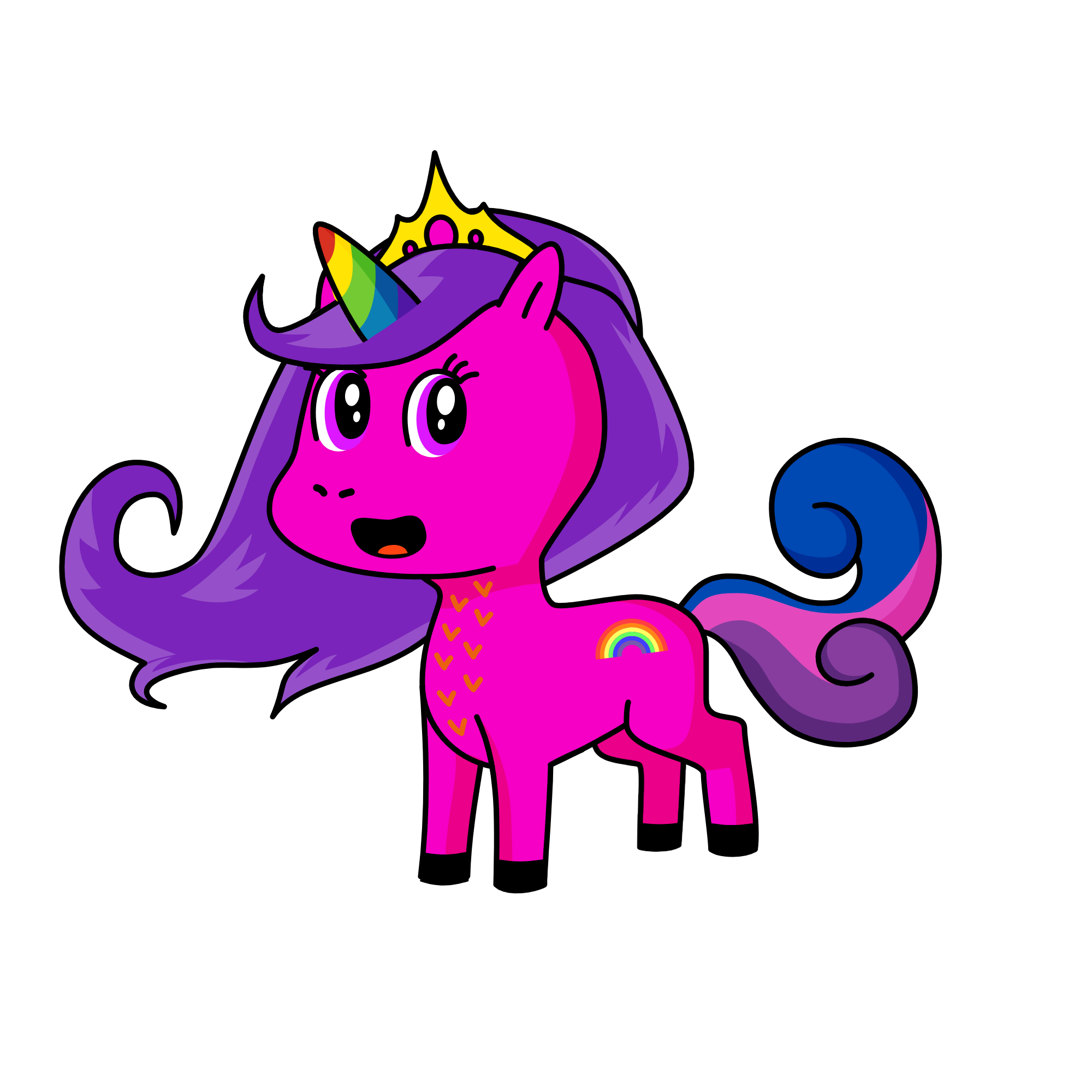 elly, the unicorn