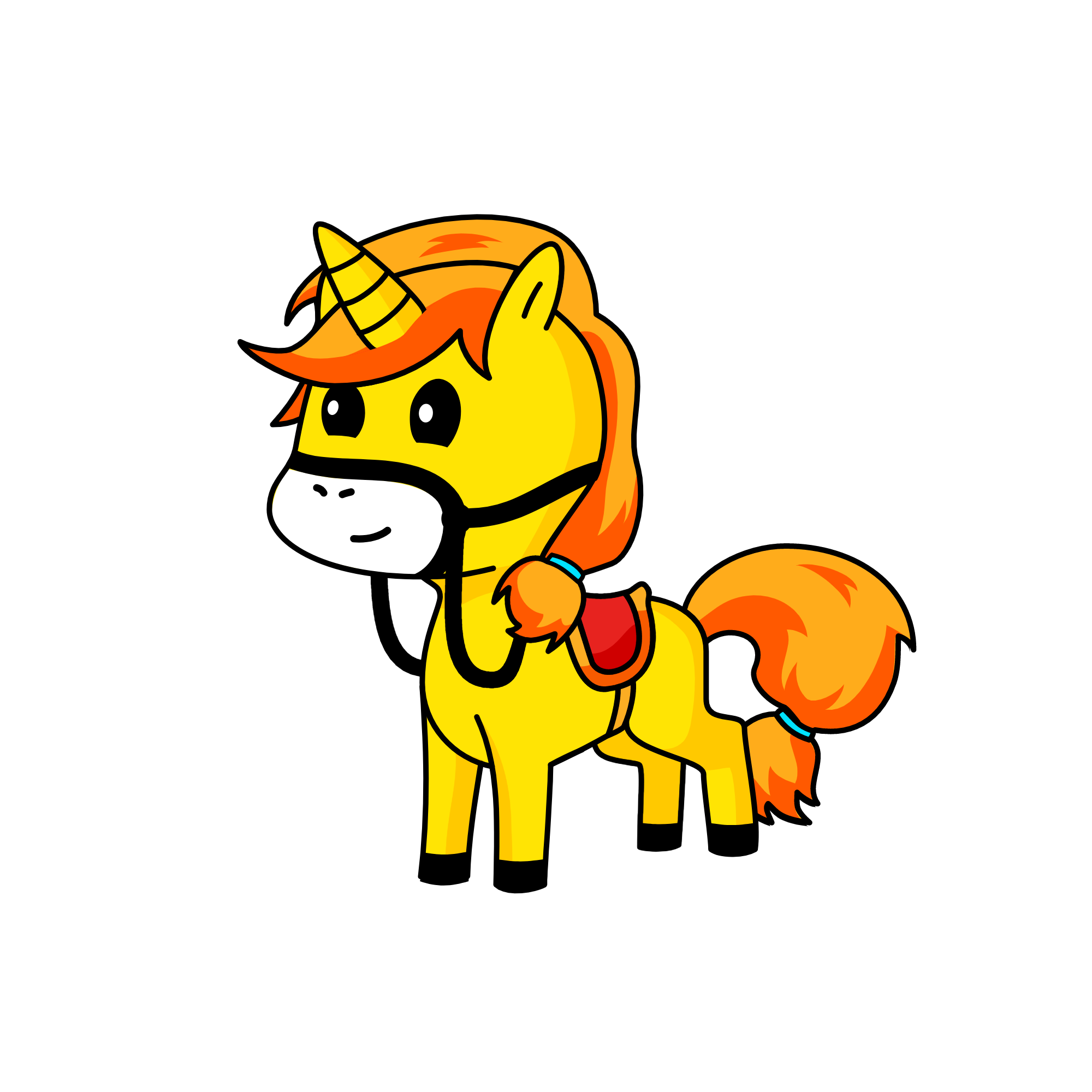 riders pony, the unicorn
