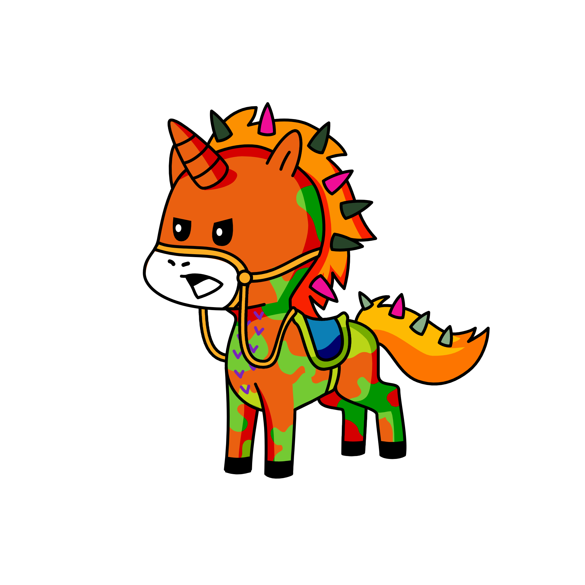 When i am better than u at ARTOWU, the unicorn