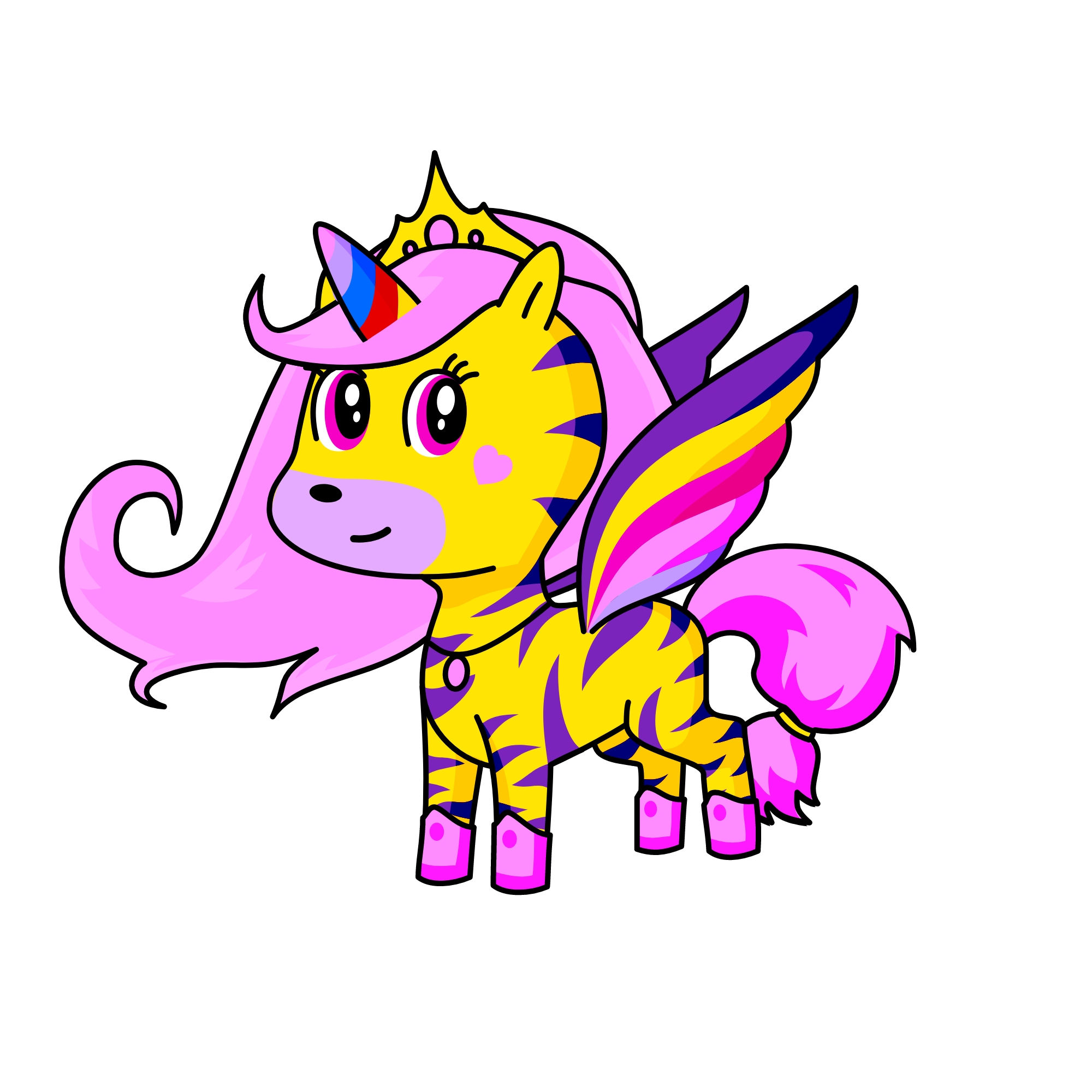 Elantu, the unicorn