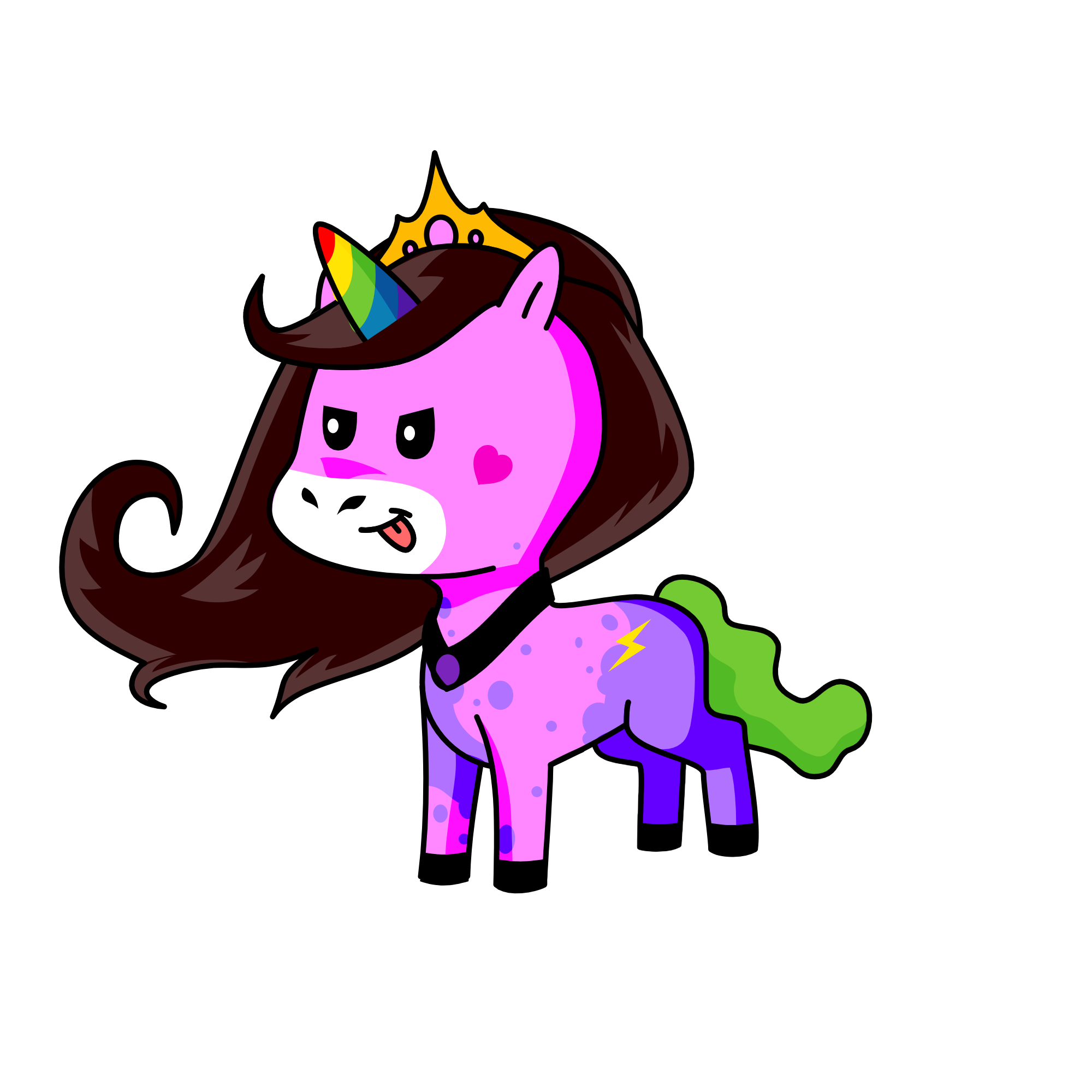 Evil Queen Killer, the unicorn