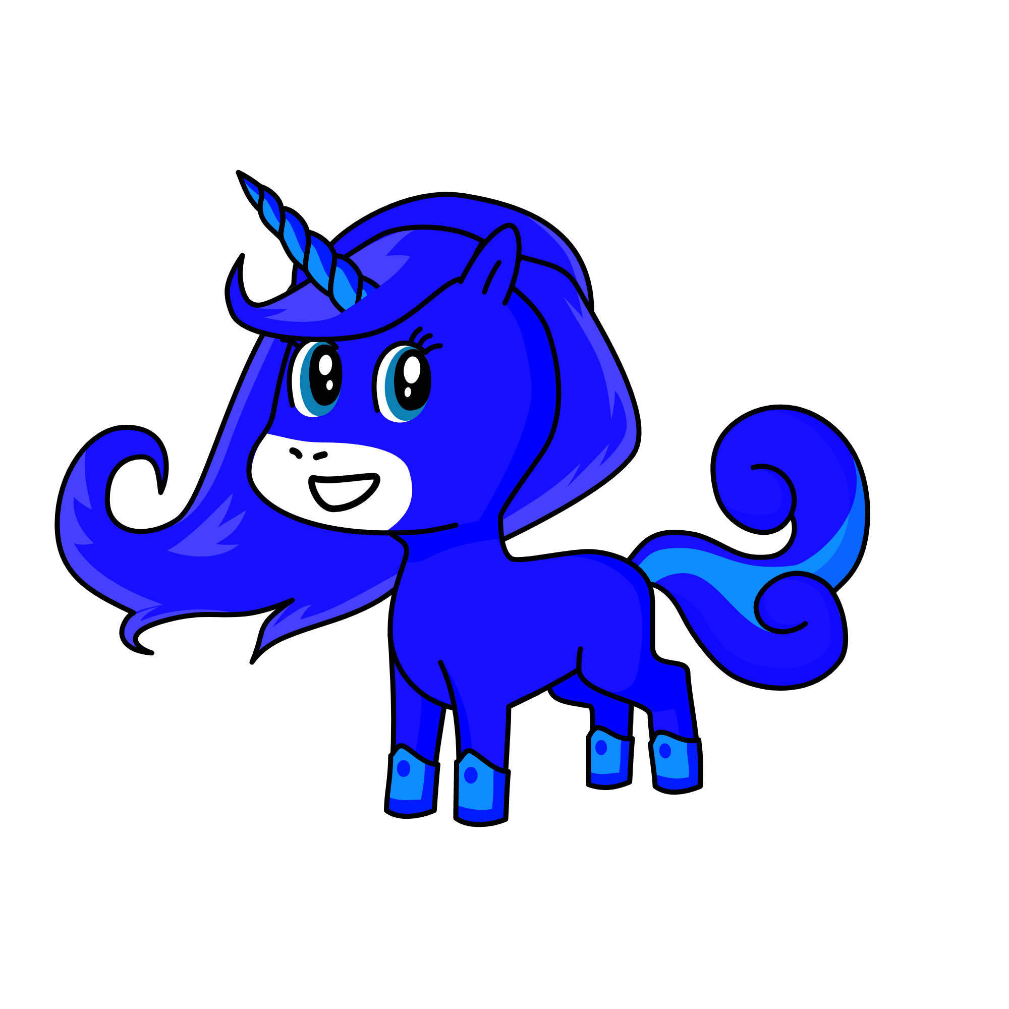 moon princess, the unicorn