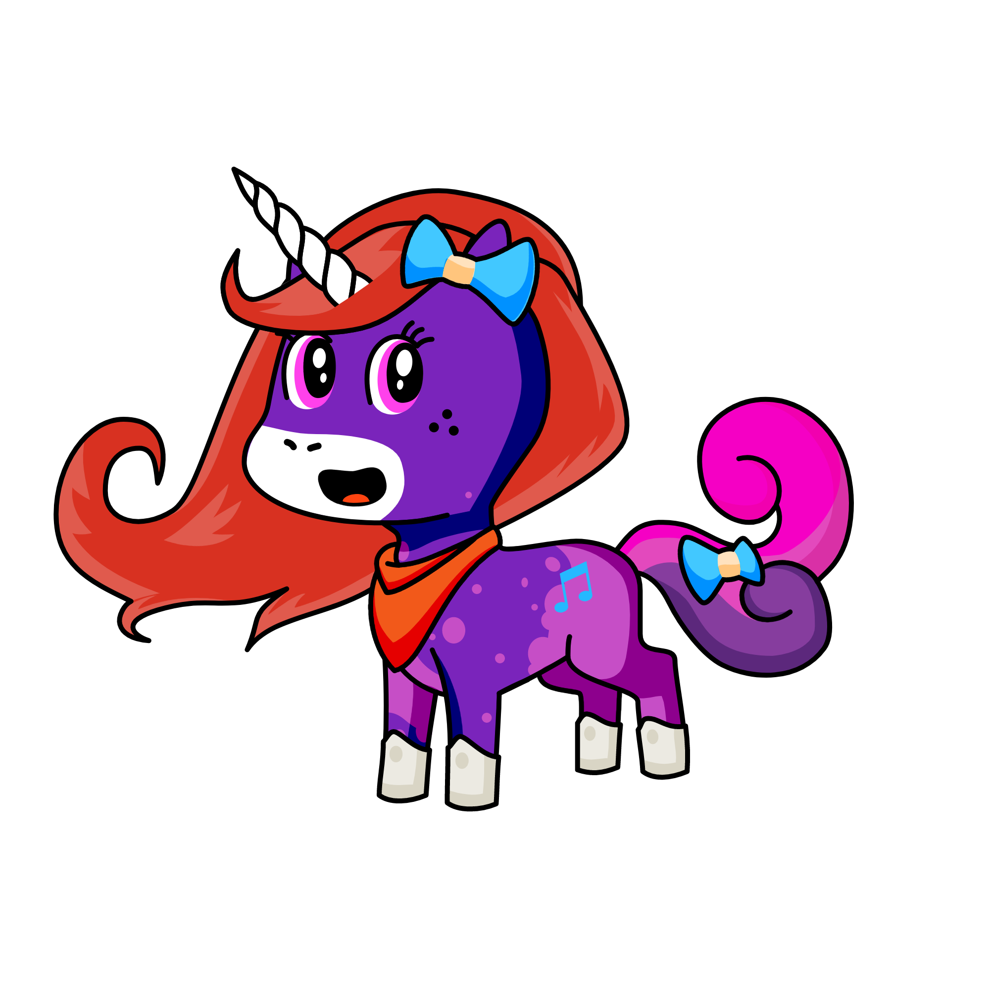 kate, the unicorn