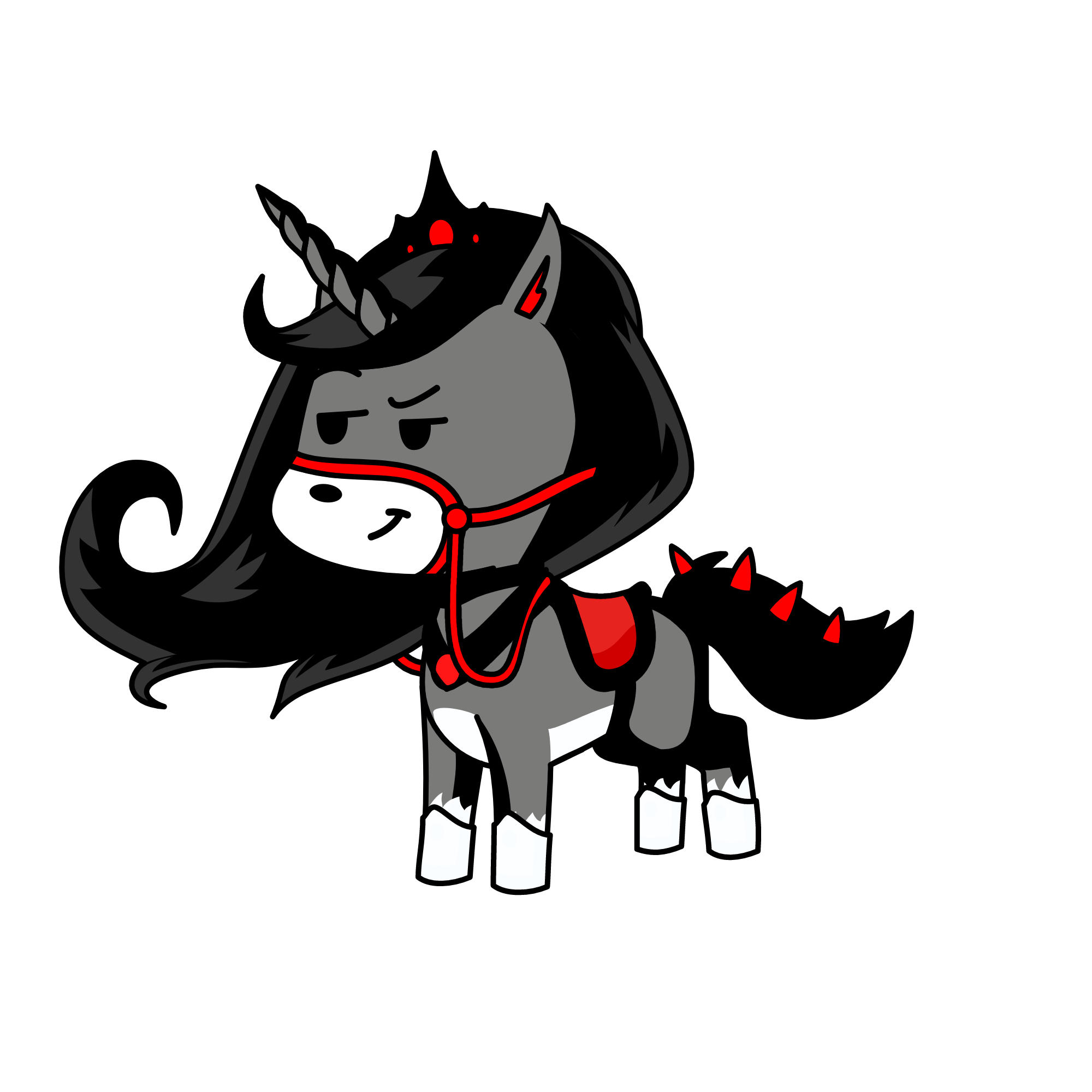 cristaldevildarling, the unicorn