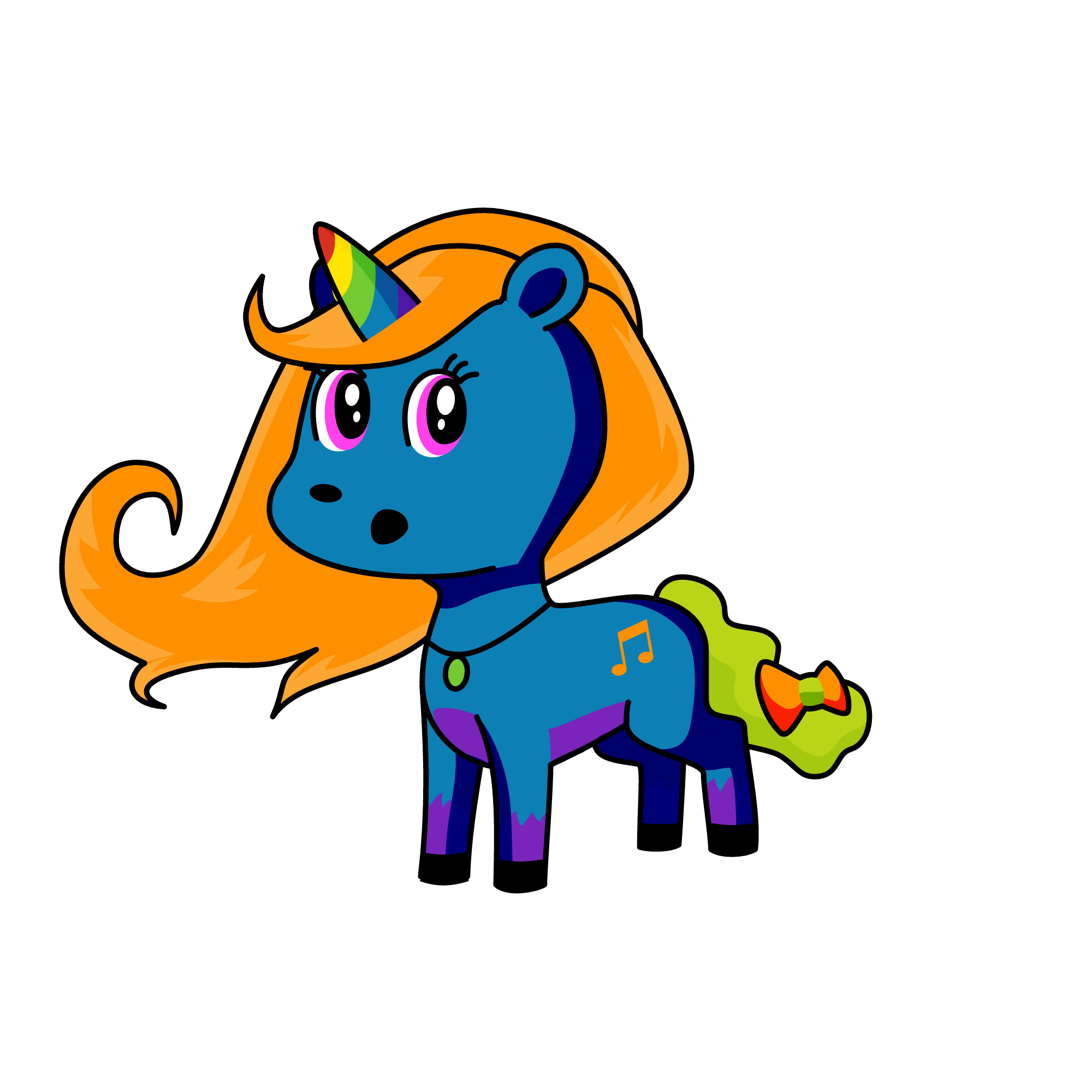 ㅇㅇ, the unicorn