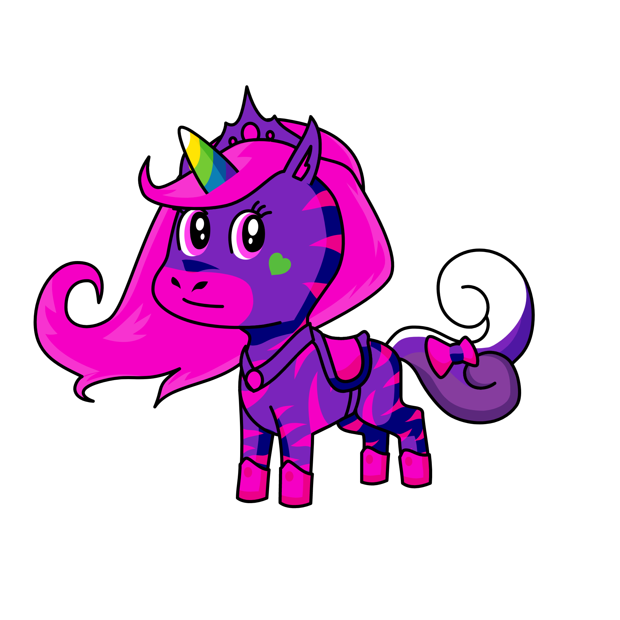 plesen7, the unicorn