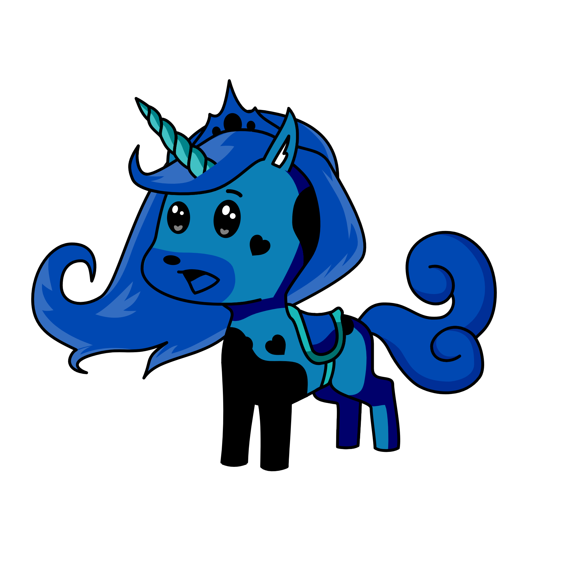 dark moon, the unicorn