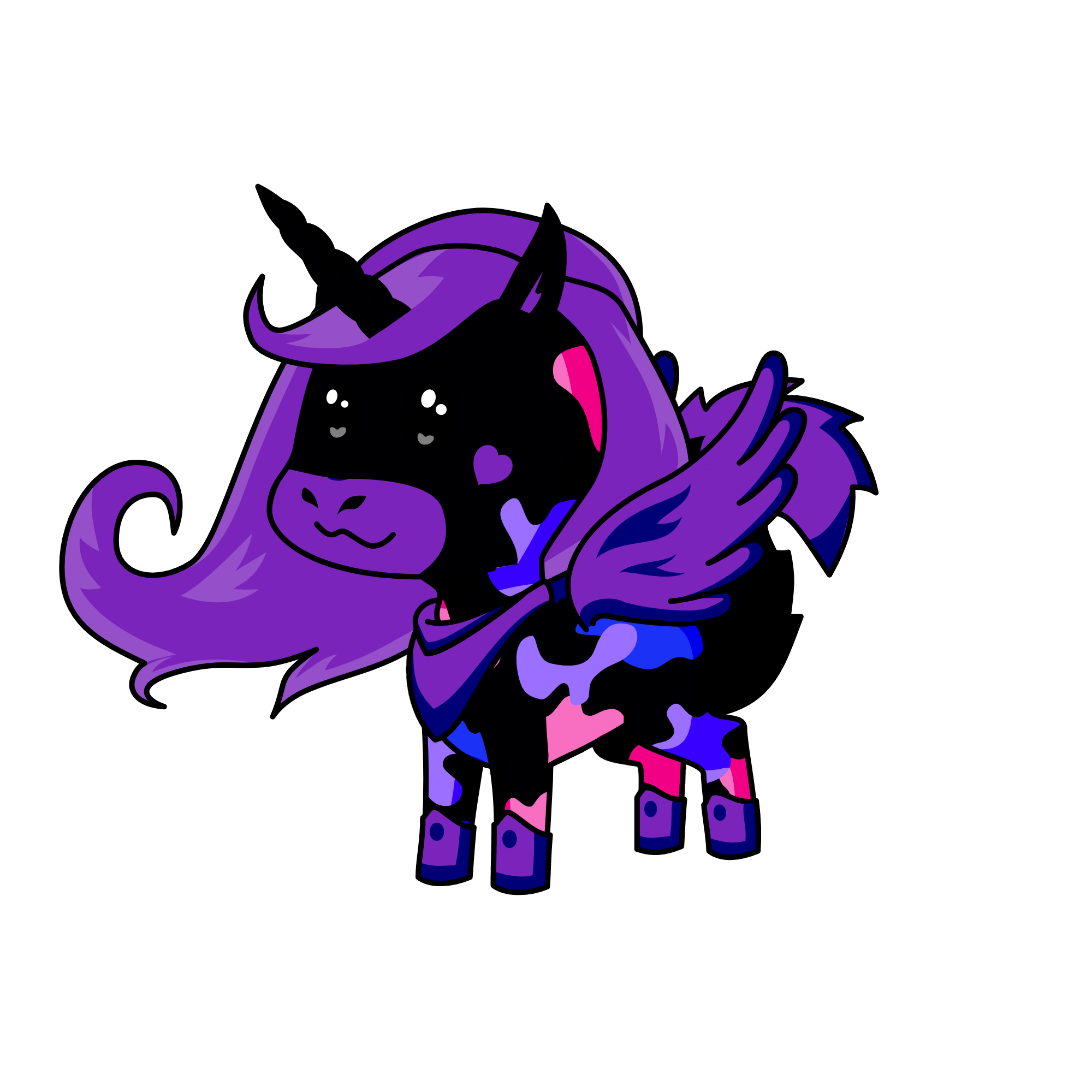 night warrior, the unicorn