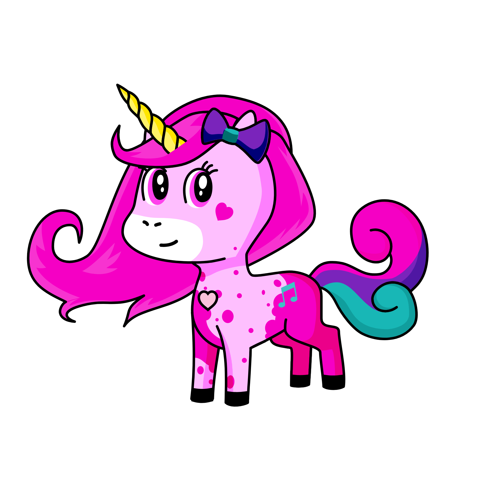 pinkie, the unicorn