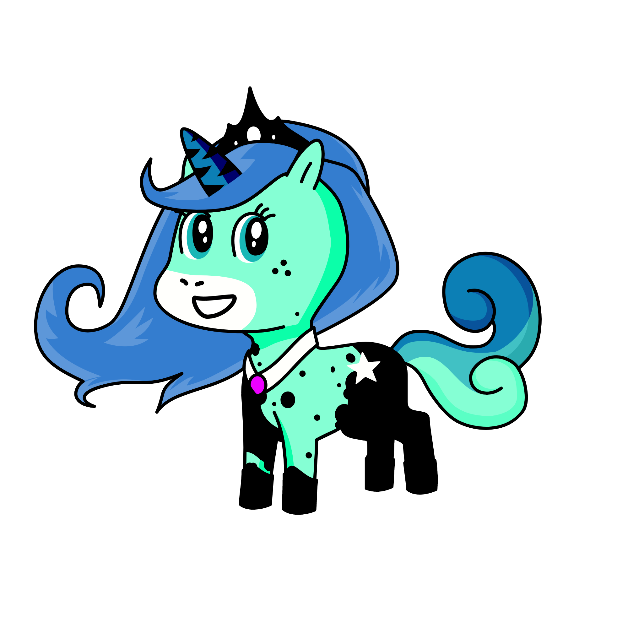 Night Queen, the unicorn