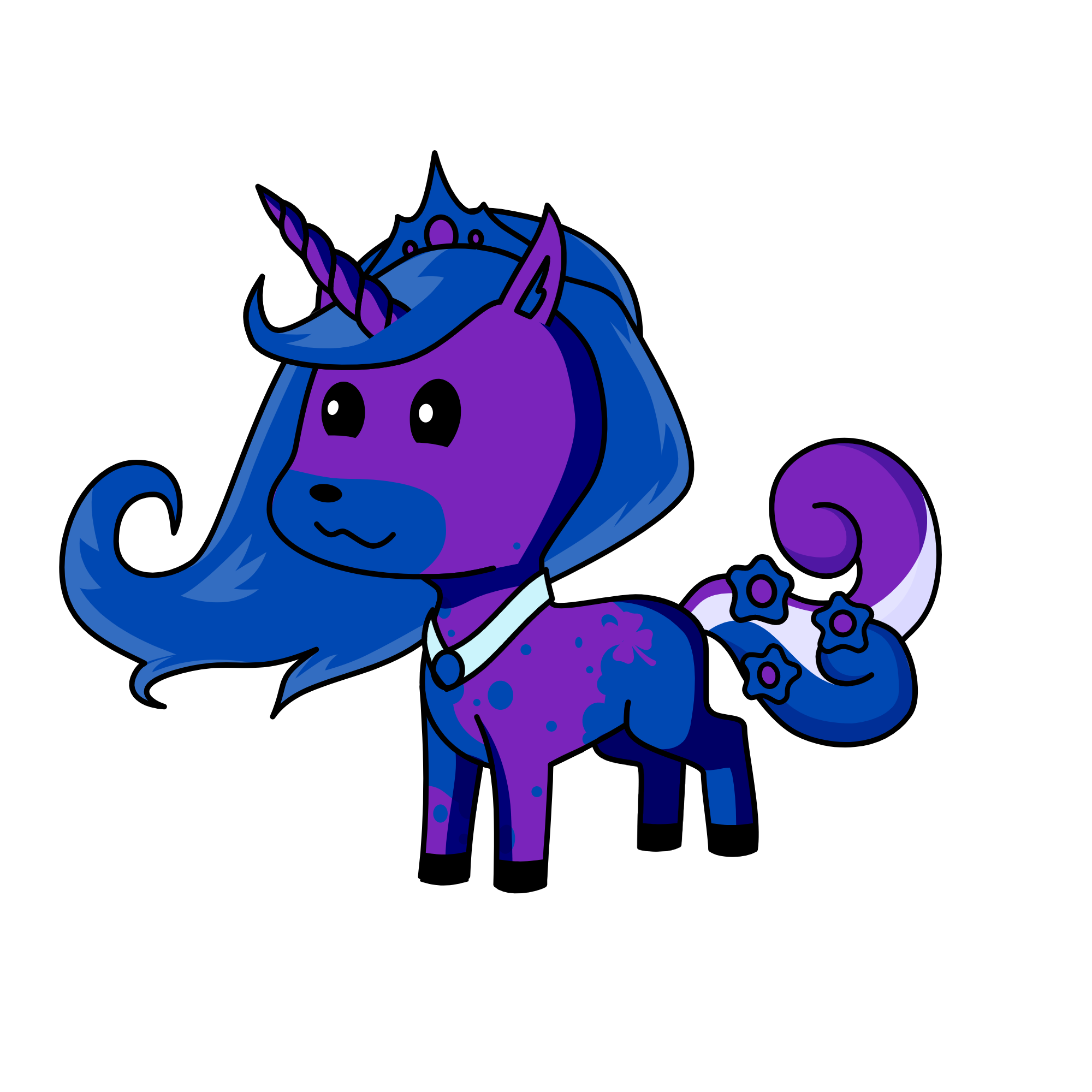 Midnight, the unicorn