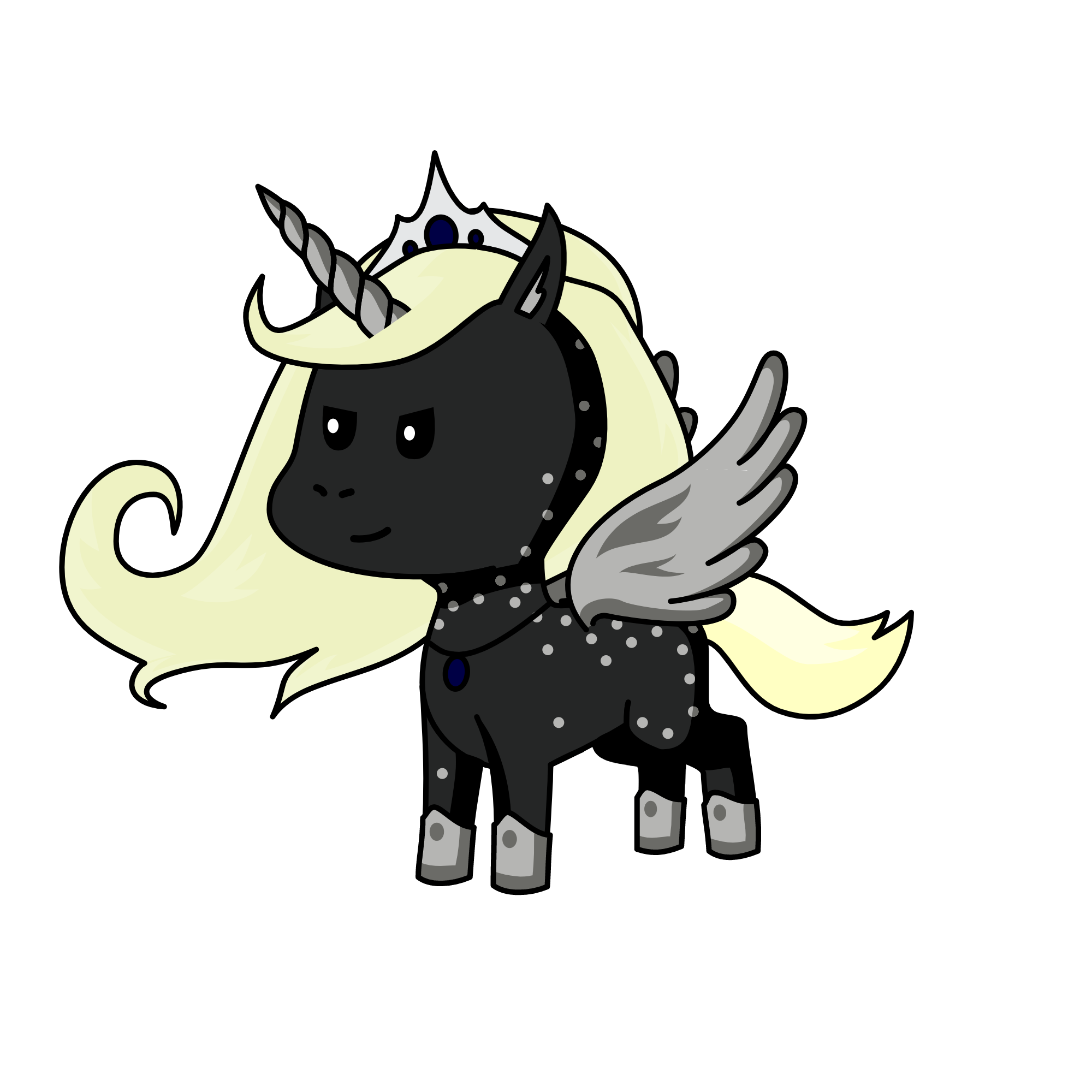 Lune, the unicorn