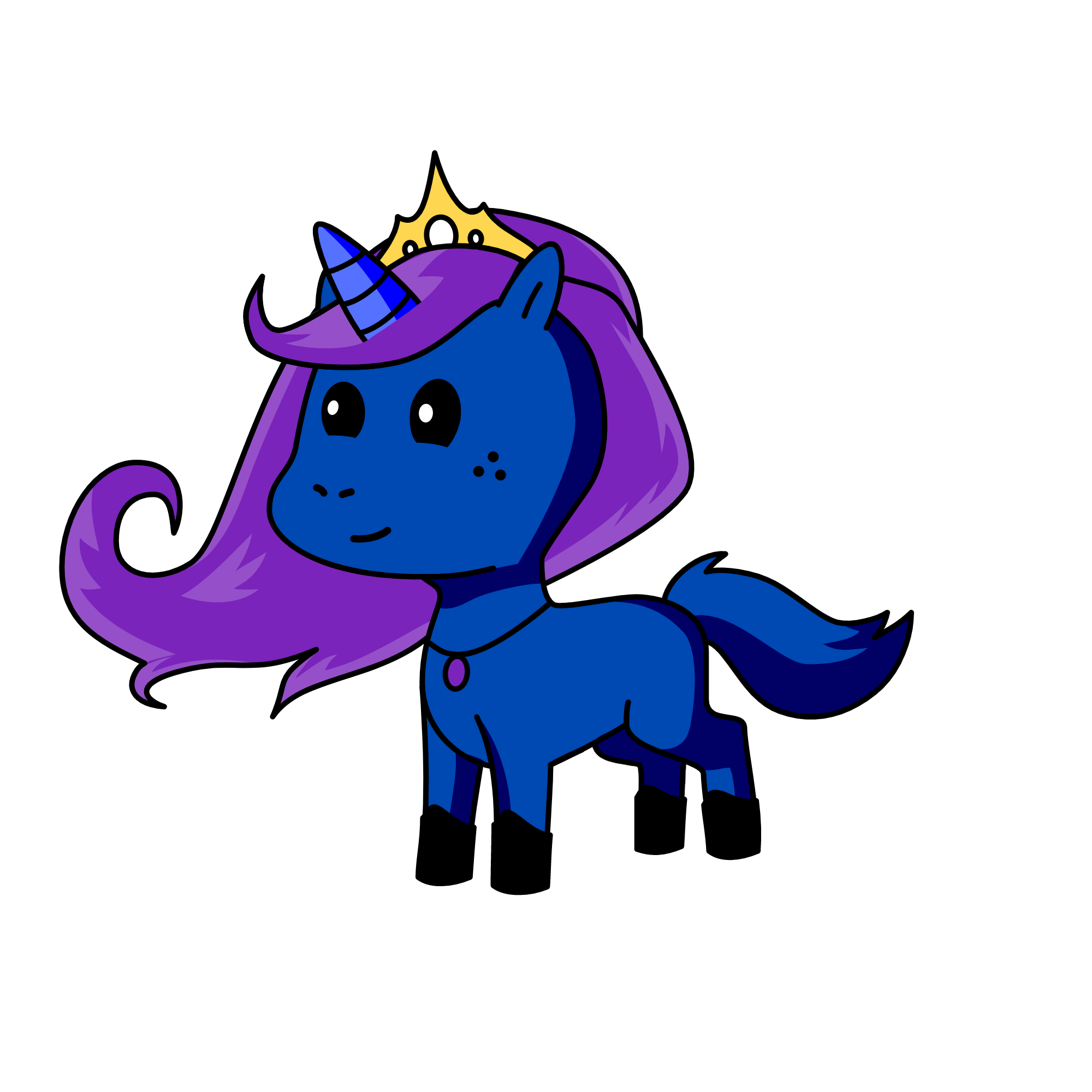 Midnight Sparkle, the unicorn