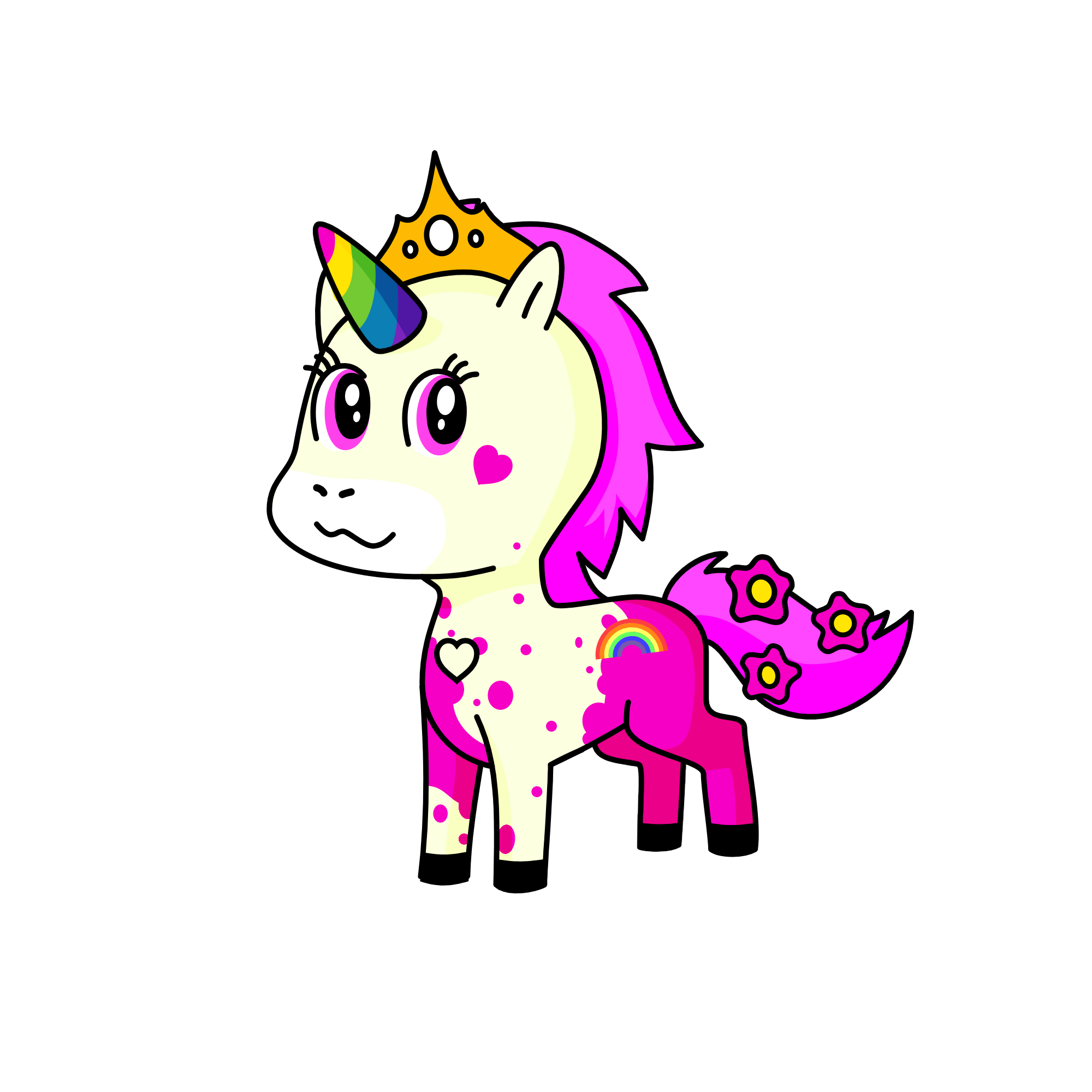 PINK Pink PiNk, the unicorn