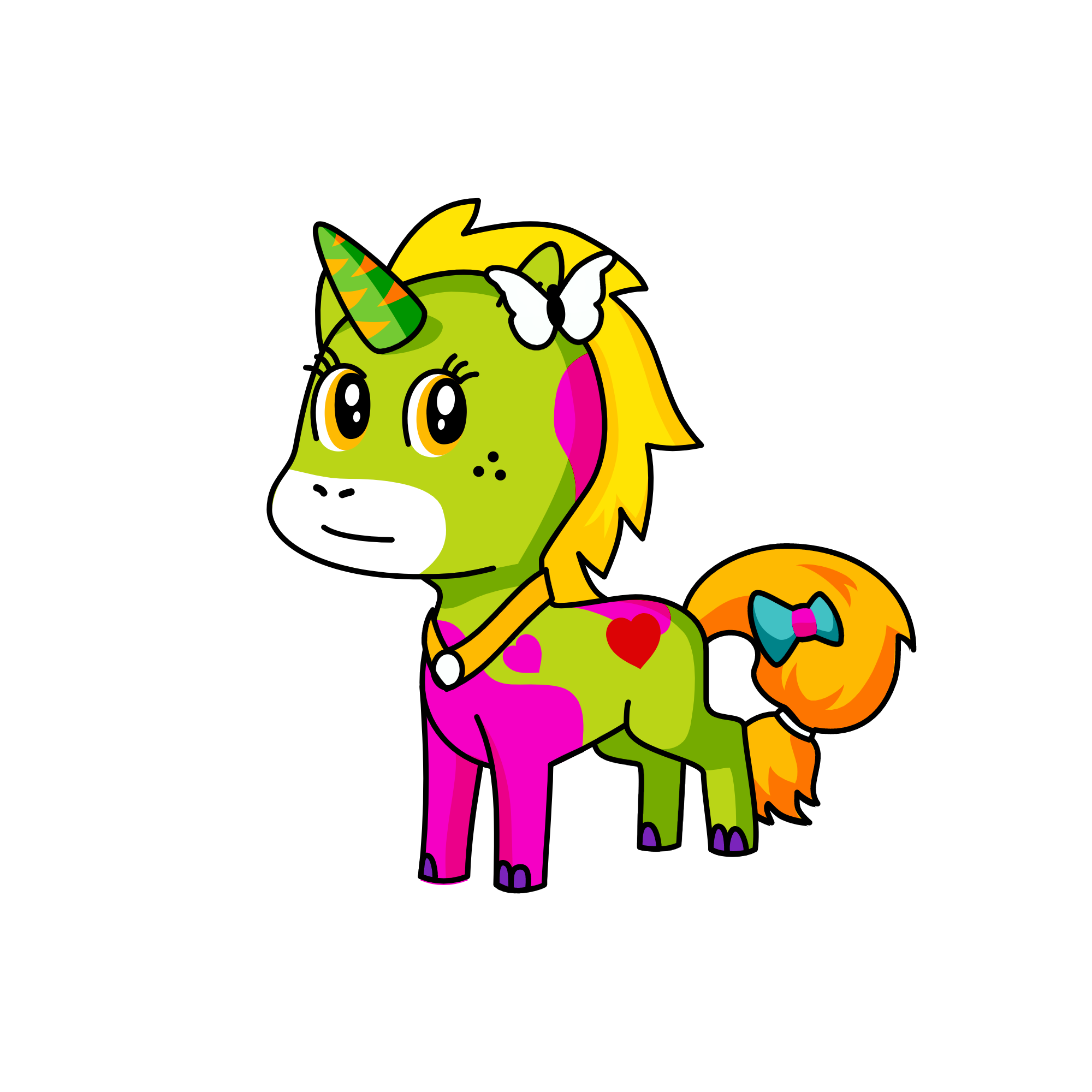 Yasmeen, the unicorn