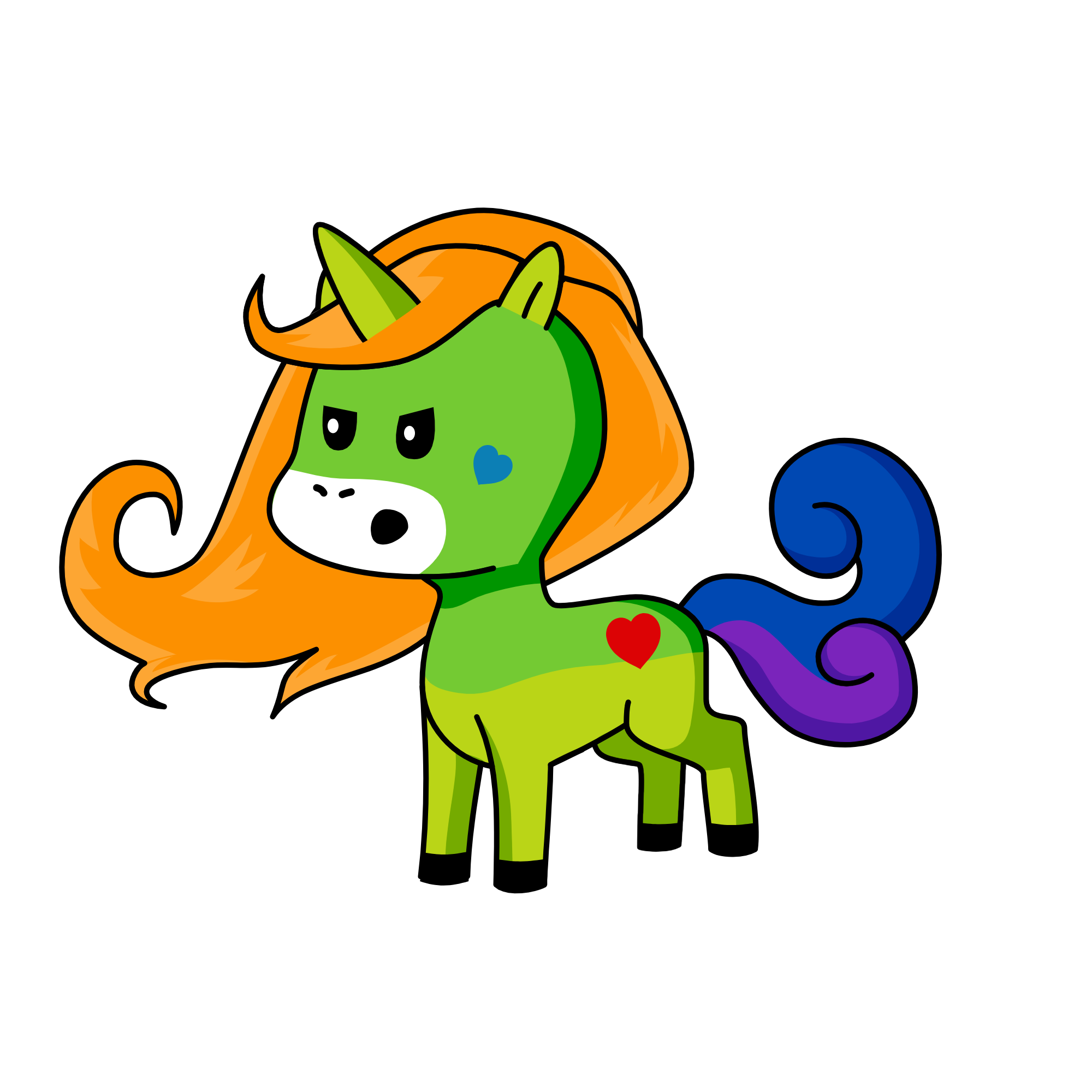 Abbie, the unicorn