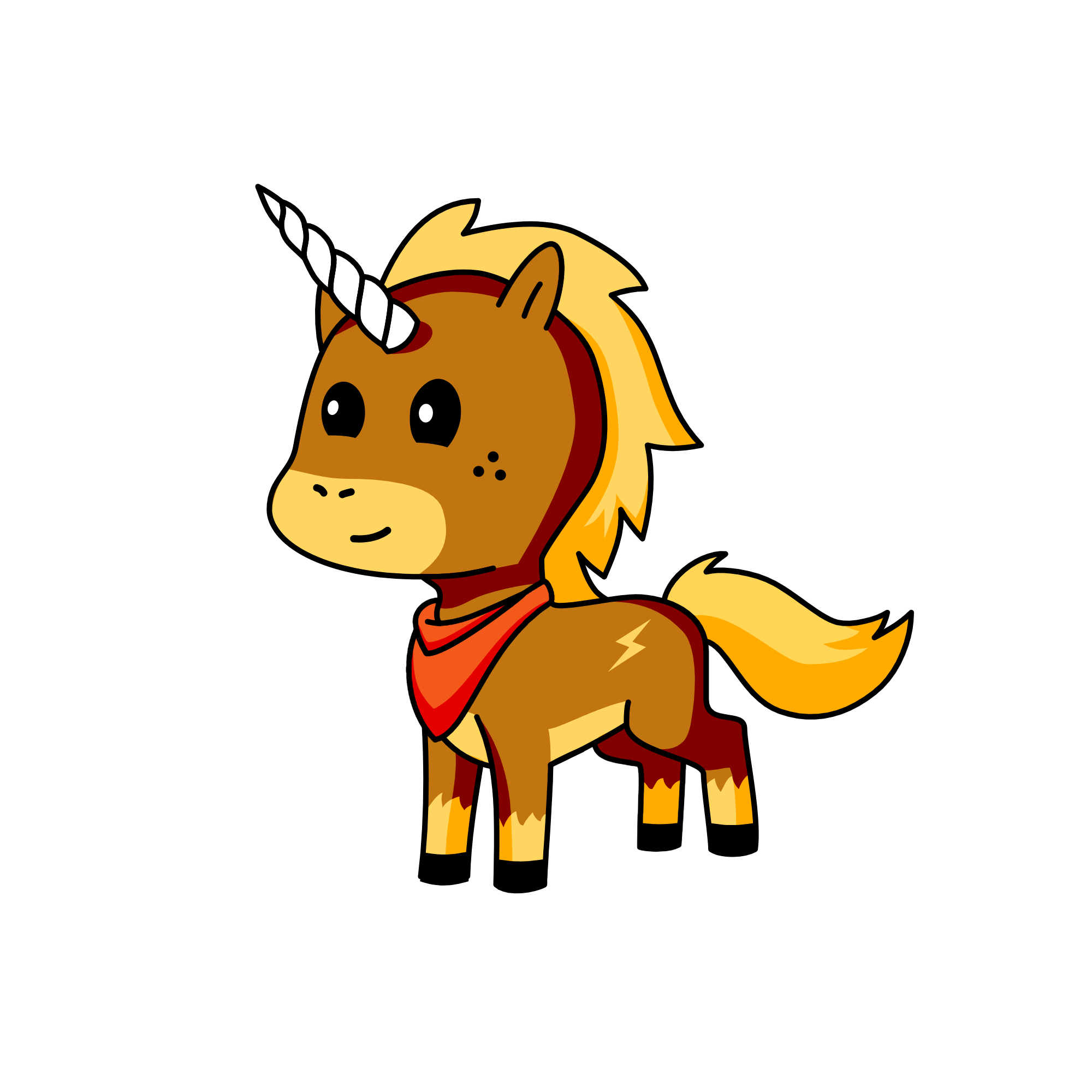 Una, the unicorn