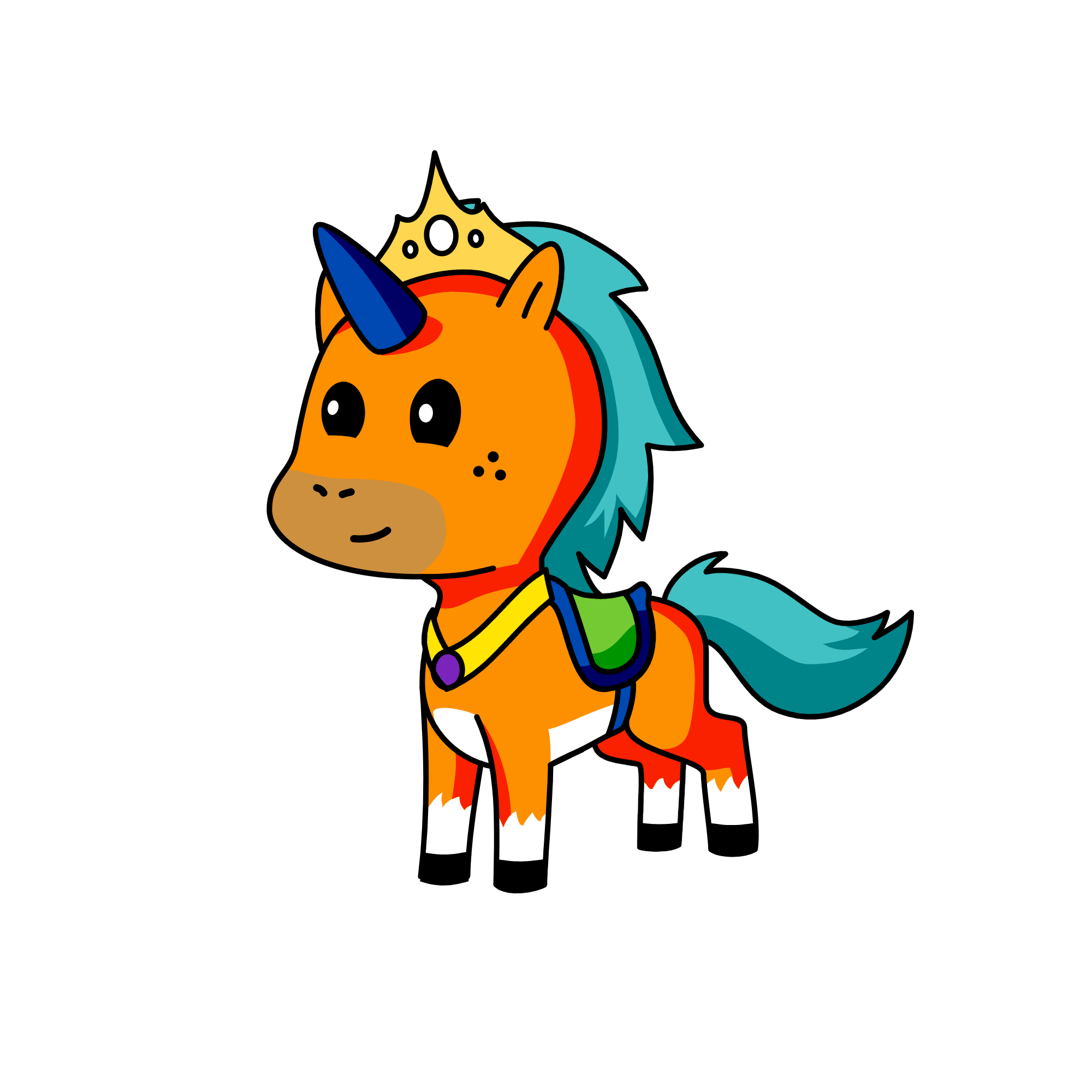 Plod, the unicorn