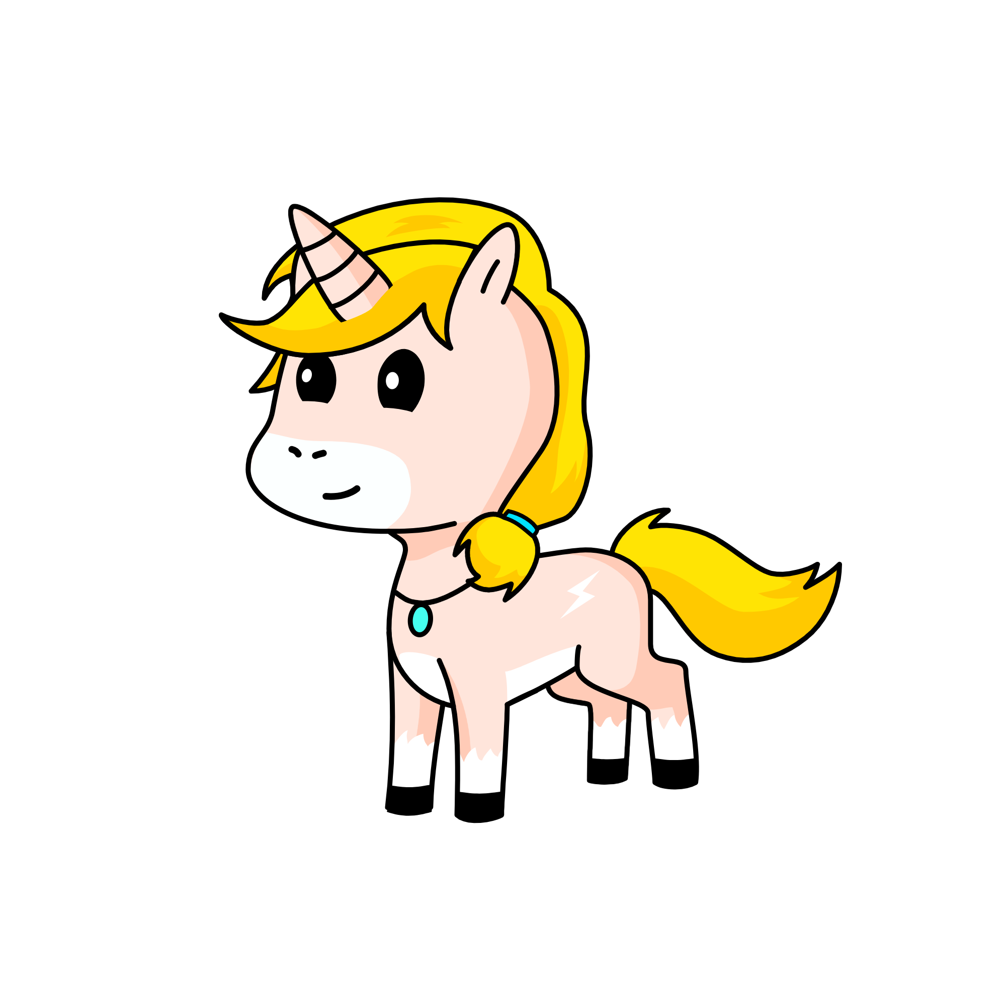 Buttercup, the unicorn