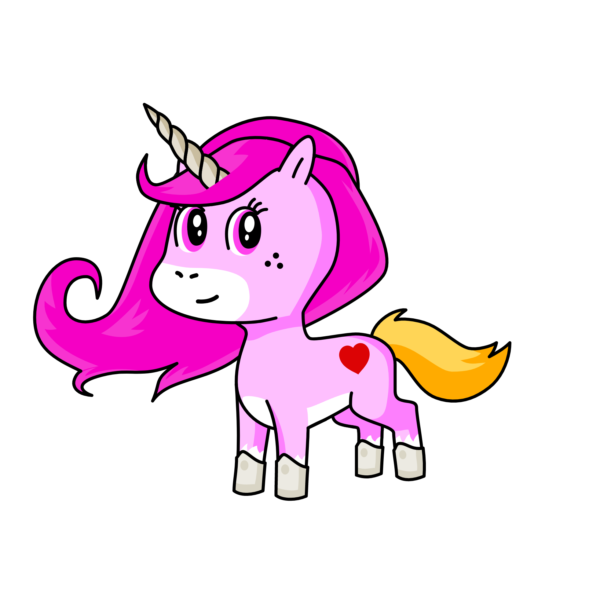 Sindy, the unicorn