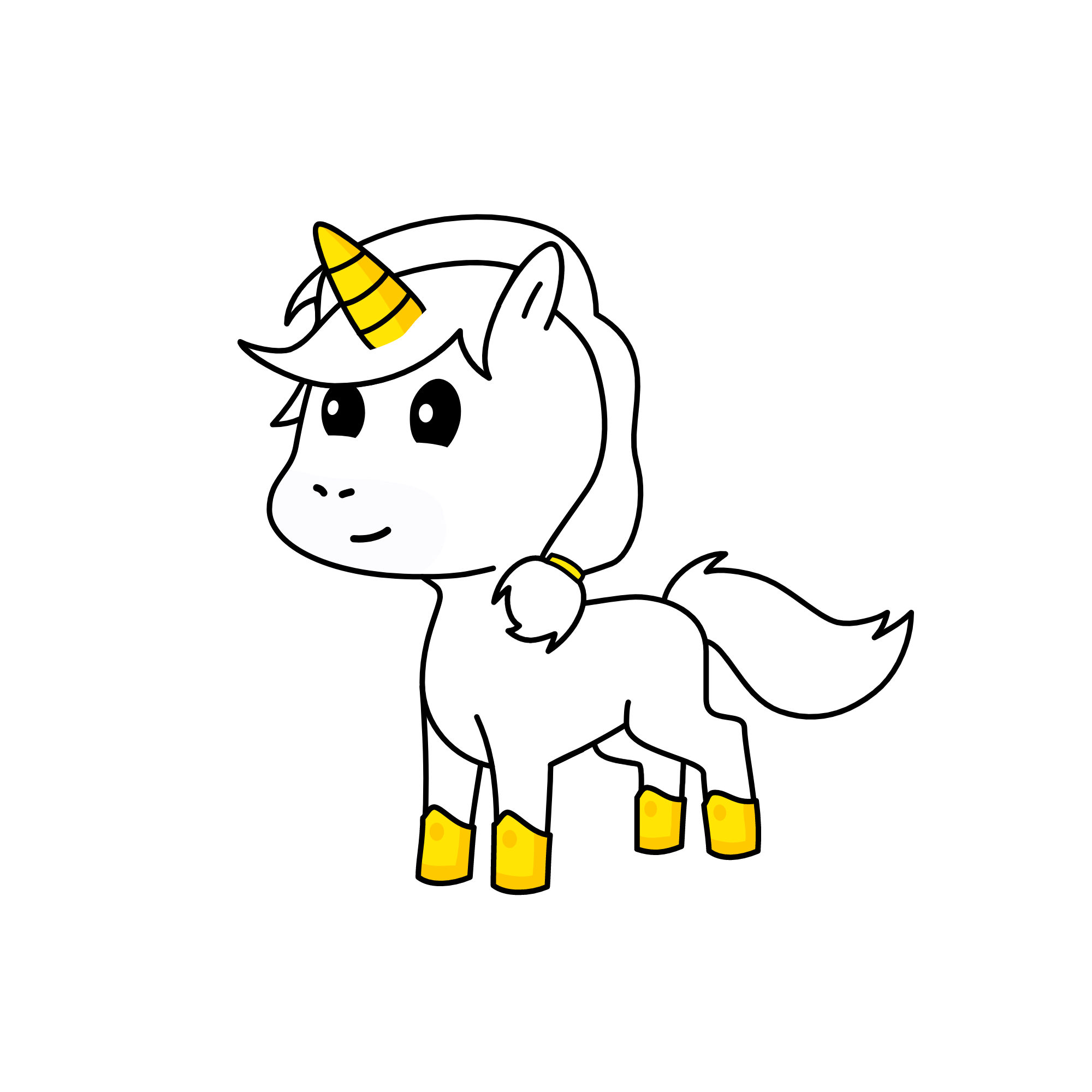 Light, the unicorn