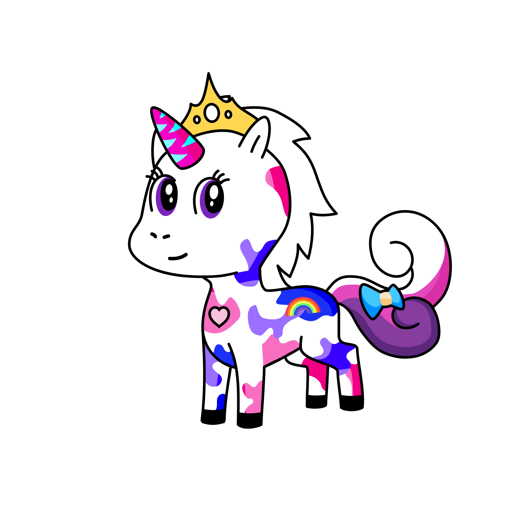 paige the painter, the unicorn