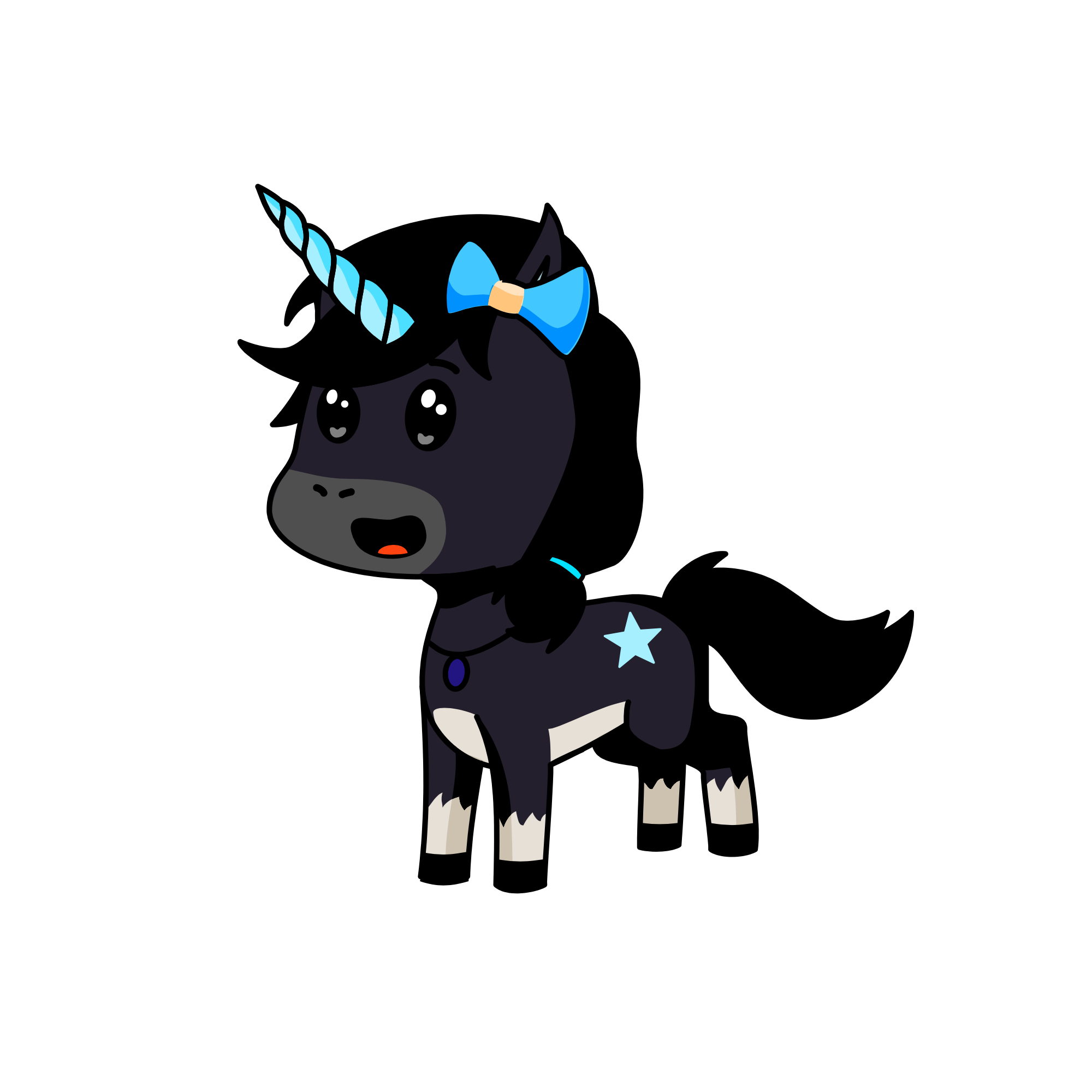 Frosty, the unicorn