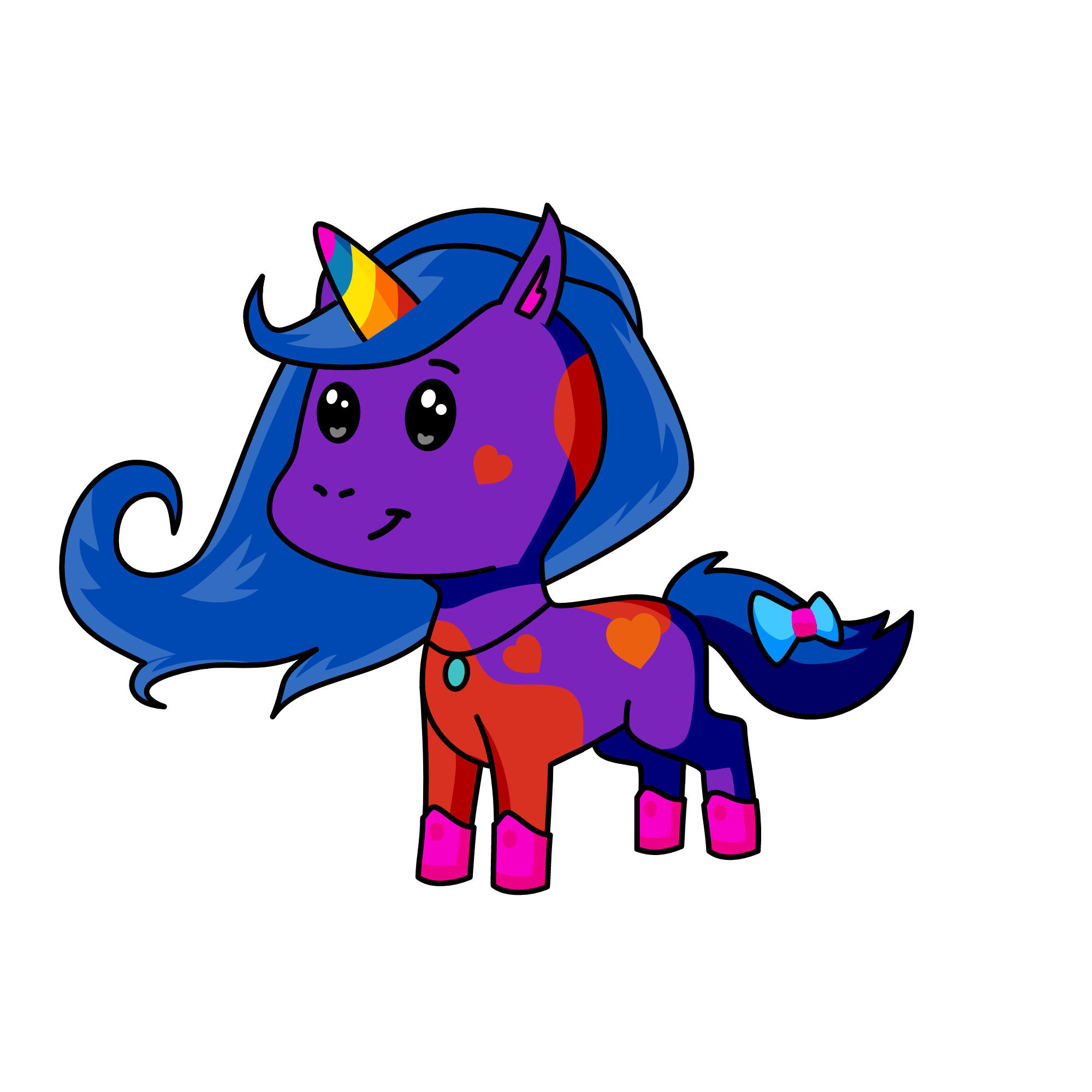 Celestia, the unicorn