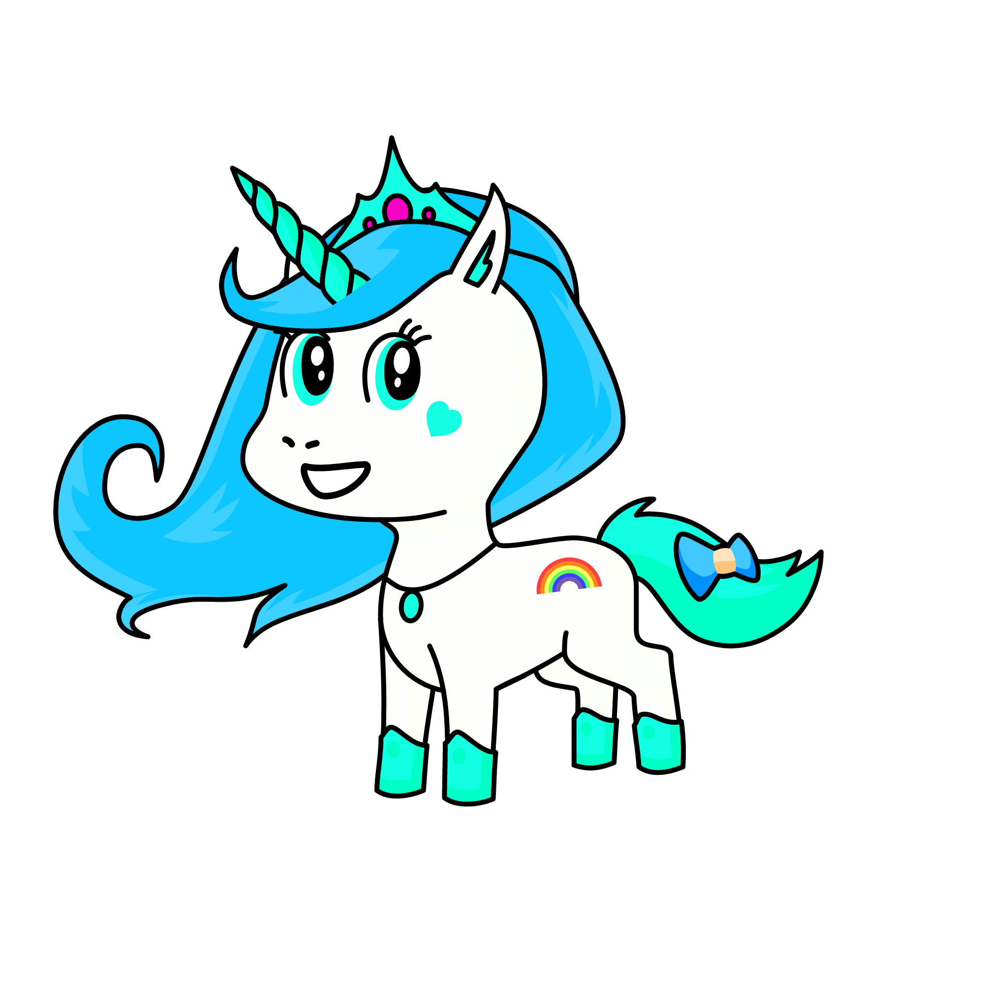 POPPY, the unicorn