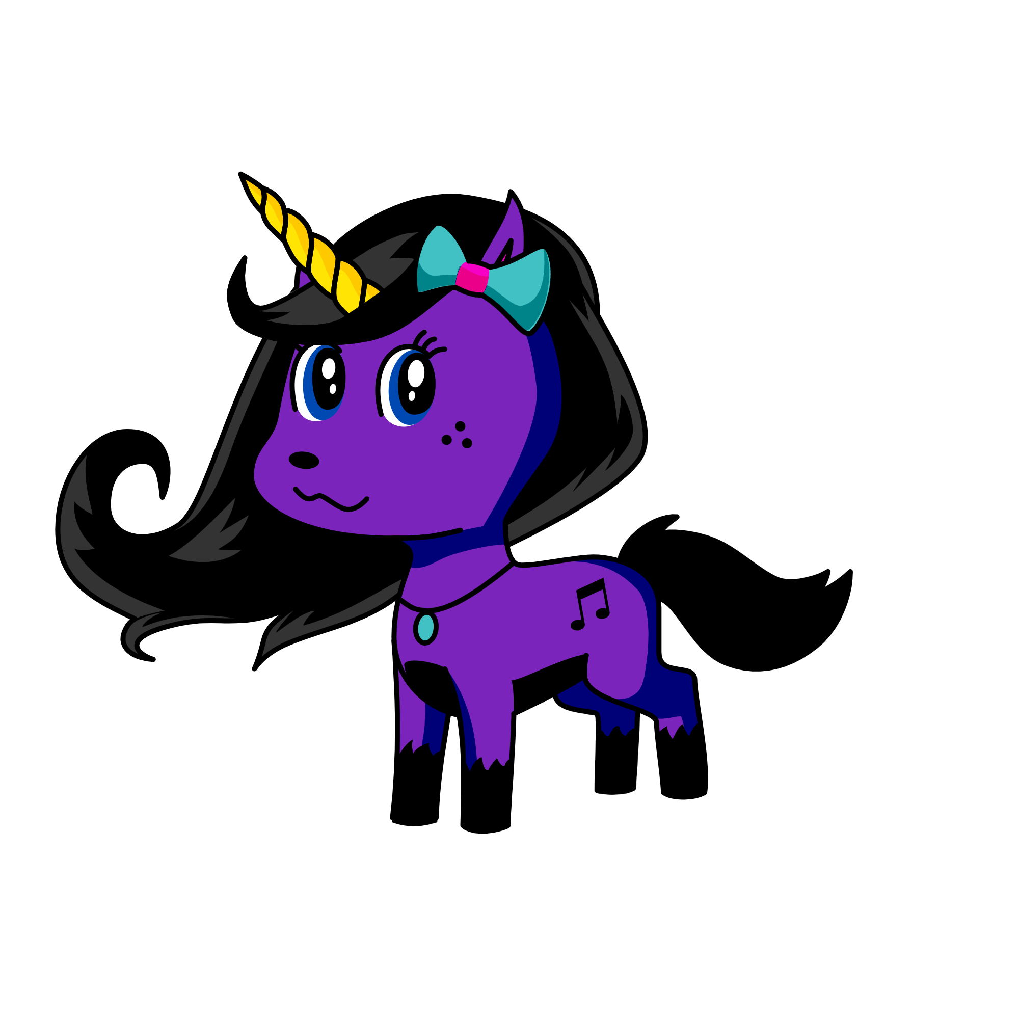 Lucinda, the unicorn