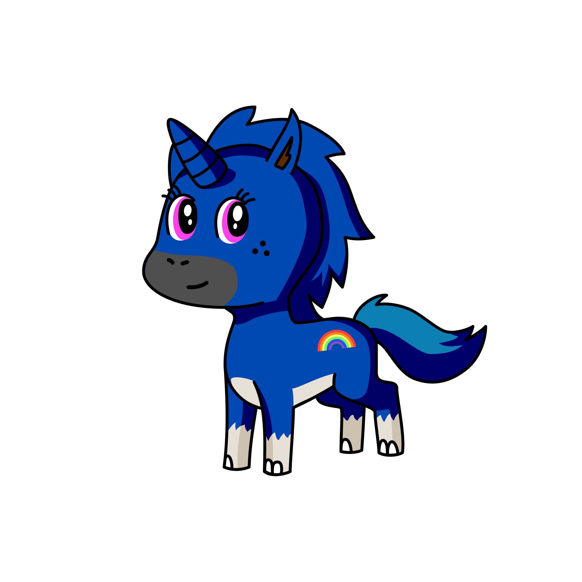 Lovely, the unicorn