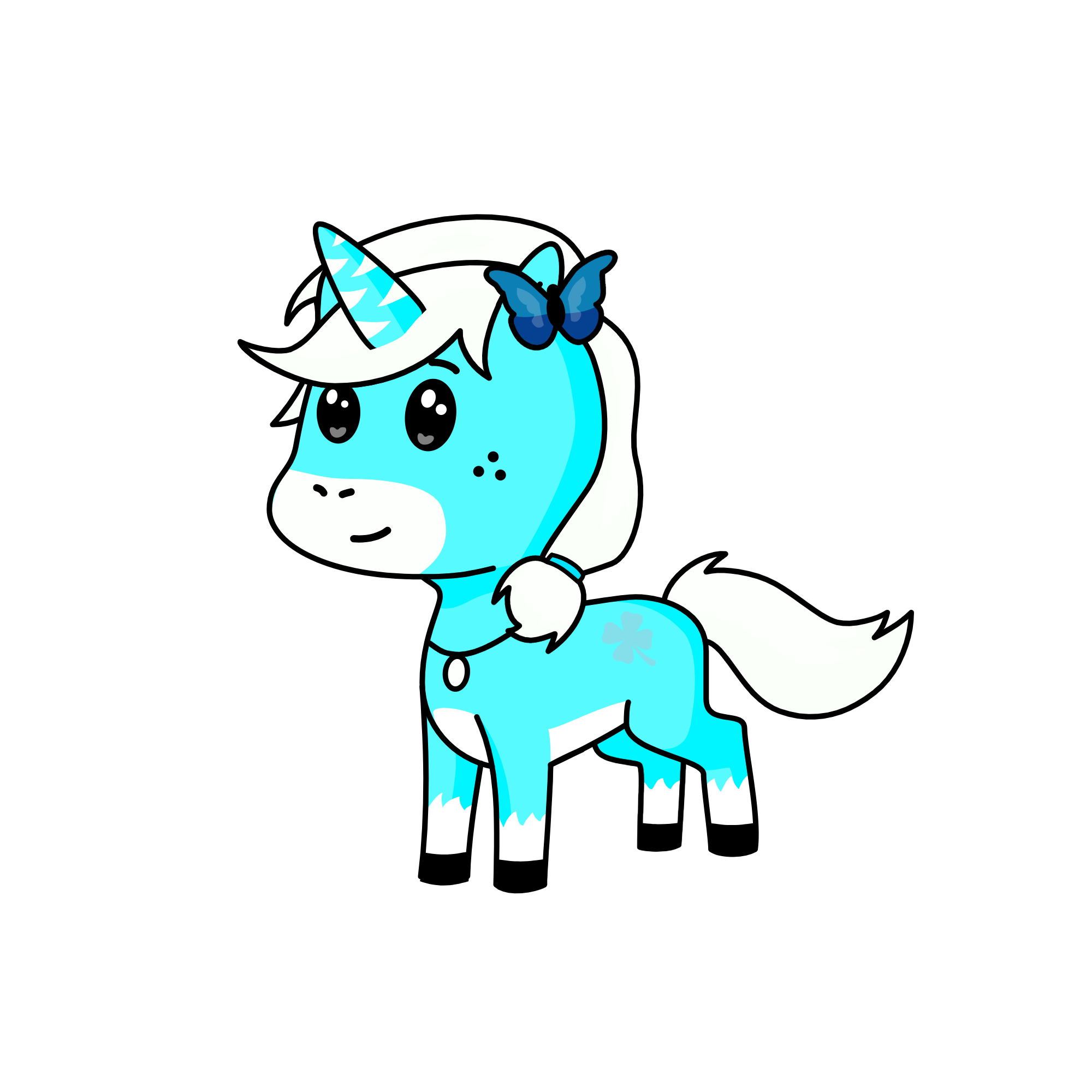 SKY, the unicorn