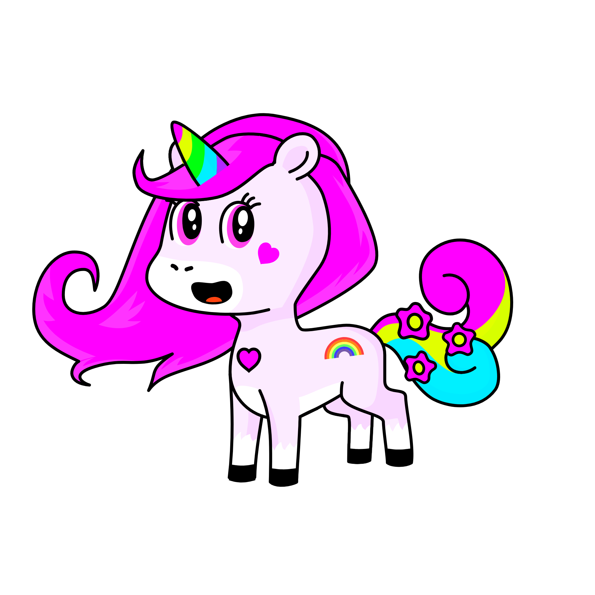 Stella, the unicorn