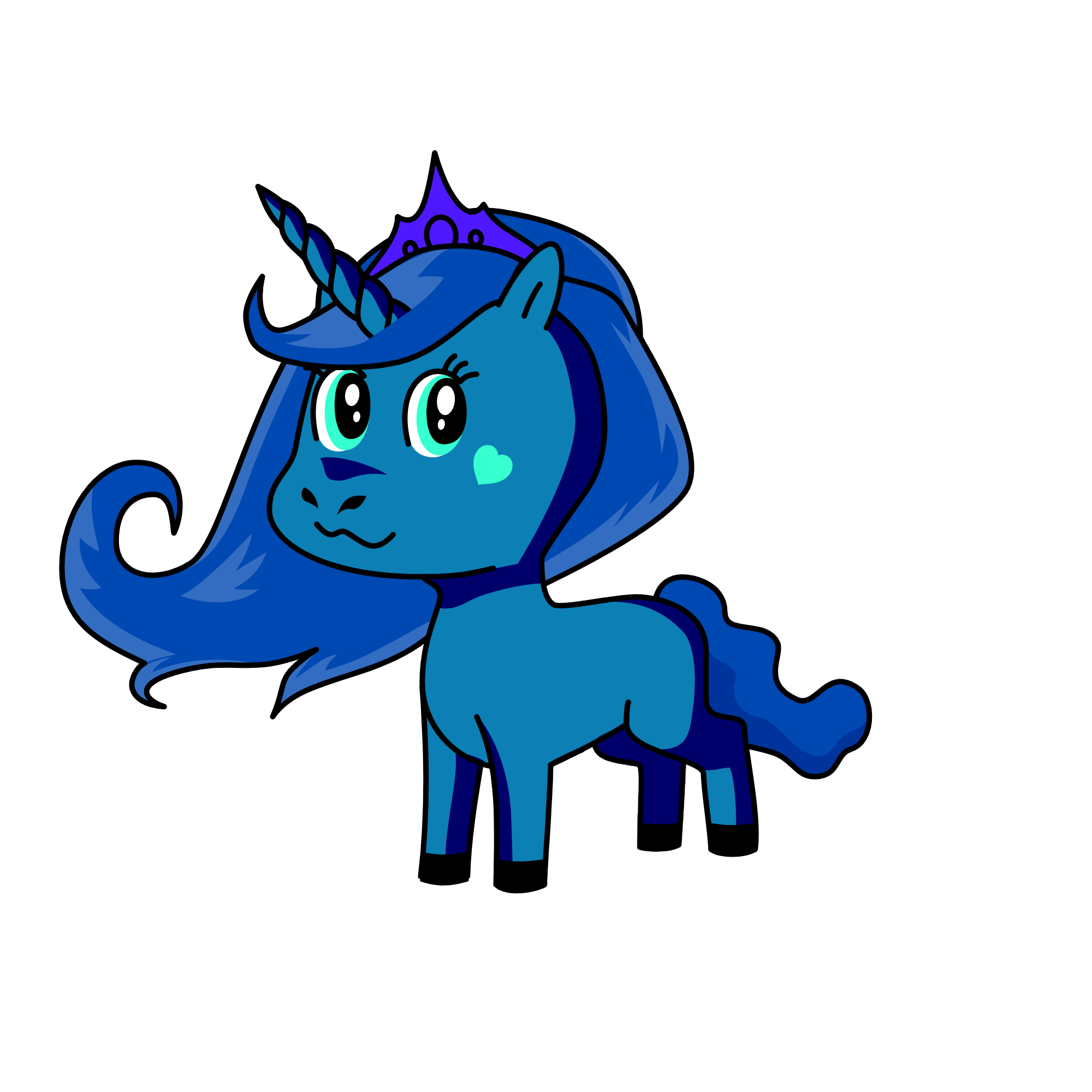 luna, the unicorn