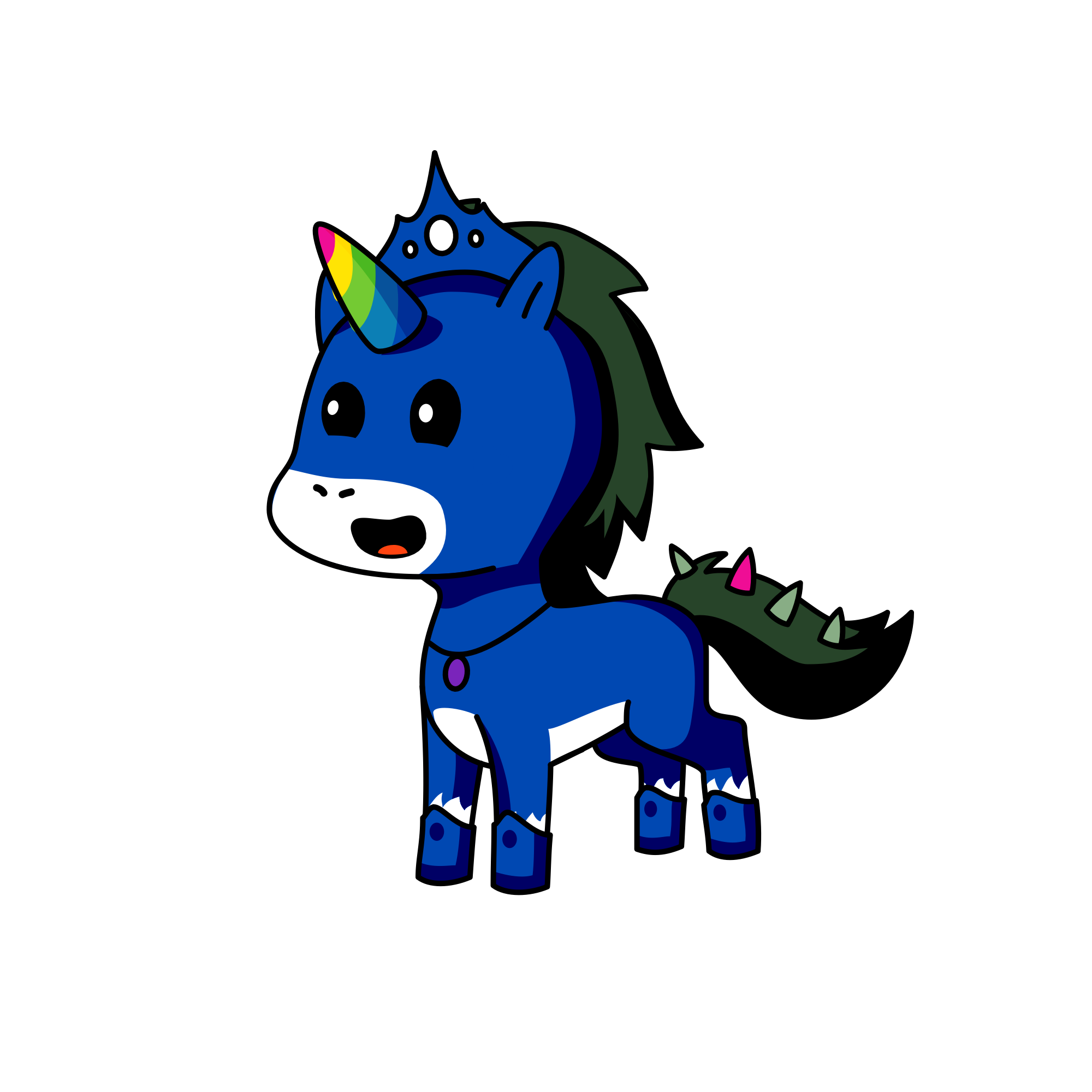 Moon, the unicorn