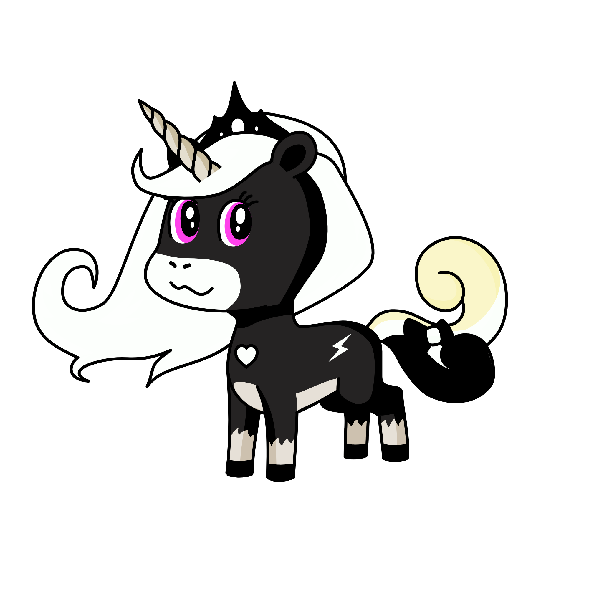 moon, the unicorn