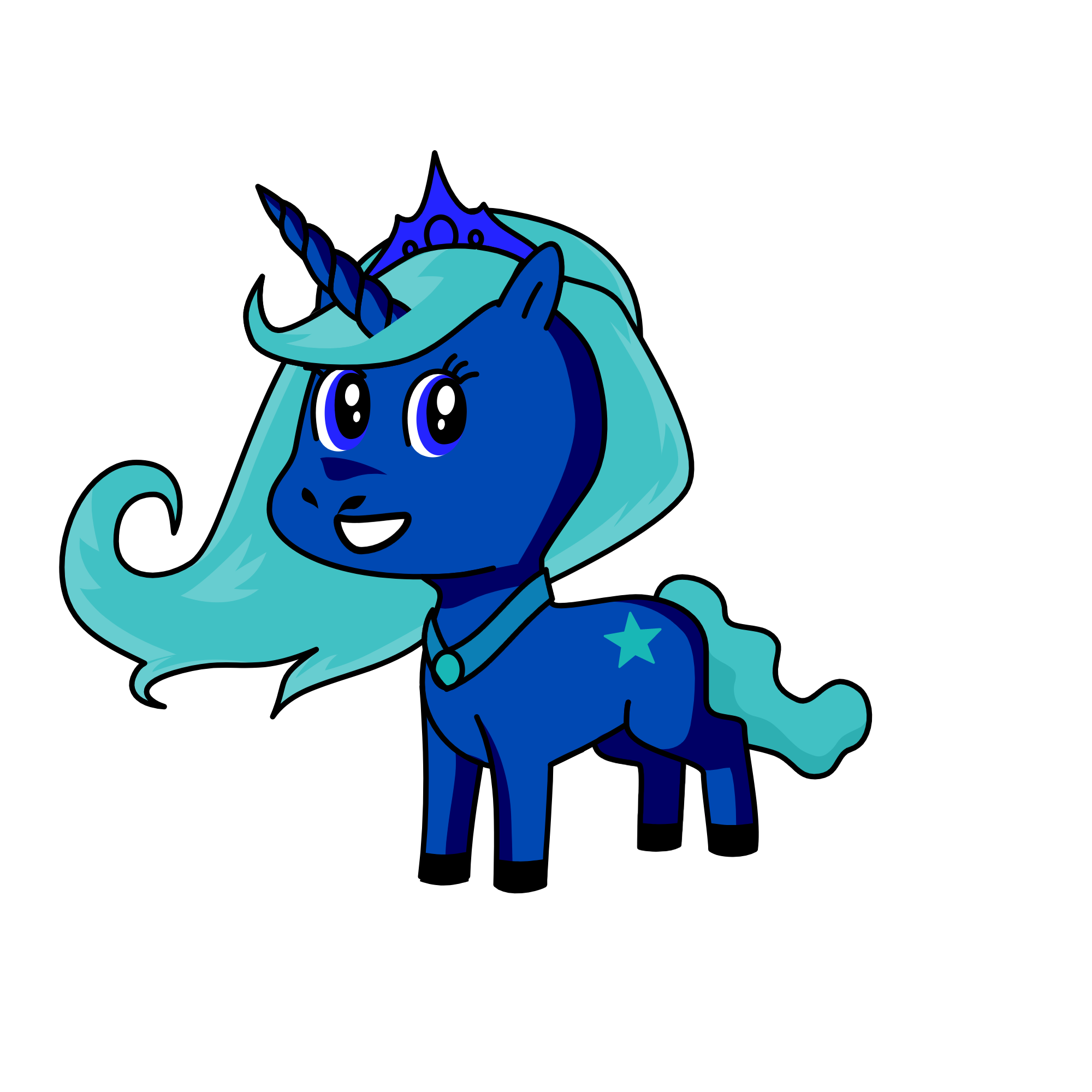 luna, the unicorn