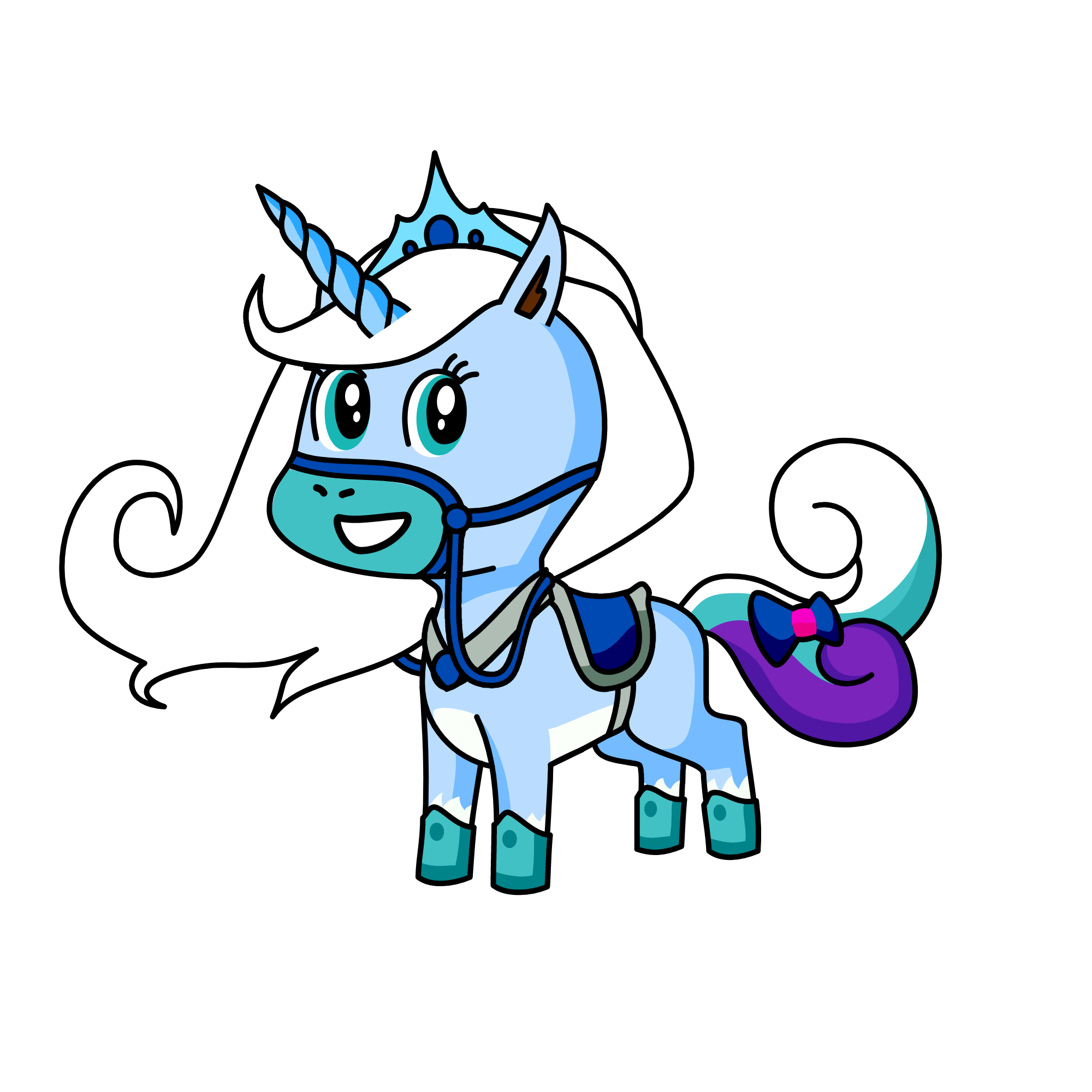 Ice Queen, the unicorn