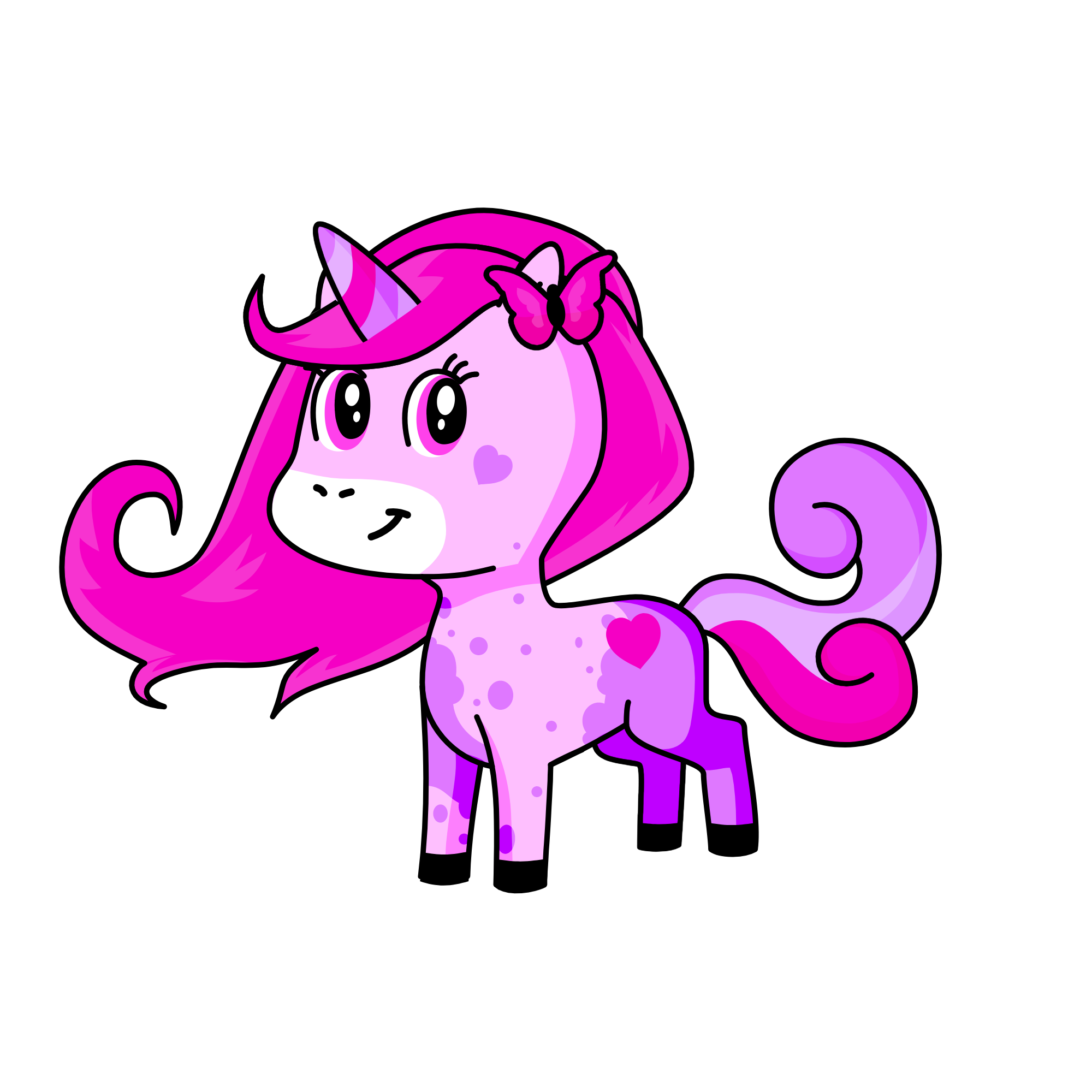 Rosa, the unicorn