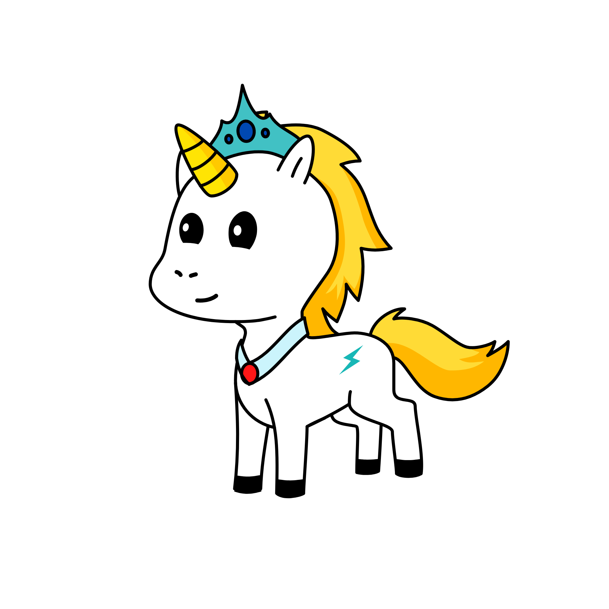 TROVÃO MENINO, the unicorn